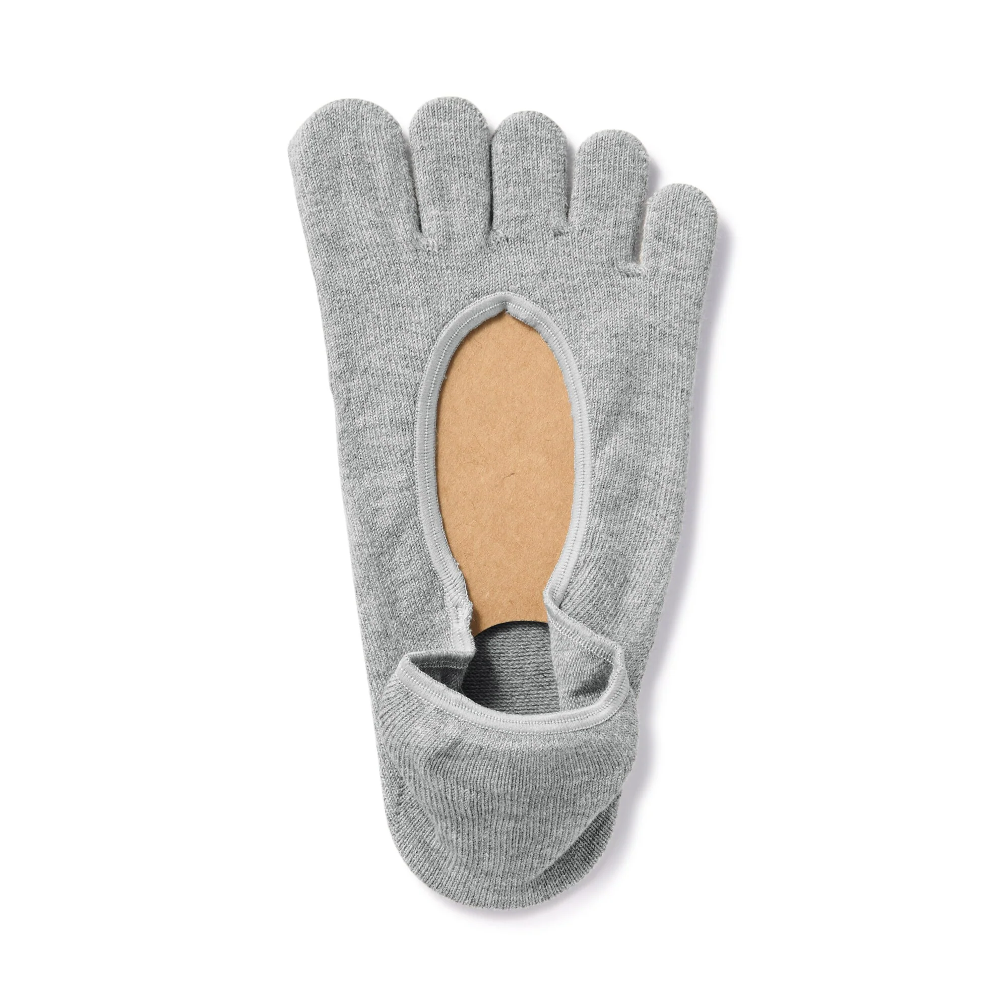 Silicone Gripper No-show 5 Toe Socks - Image 10