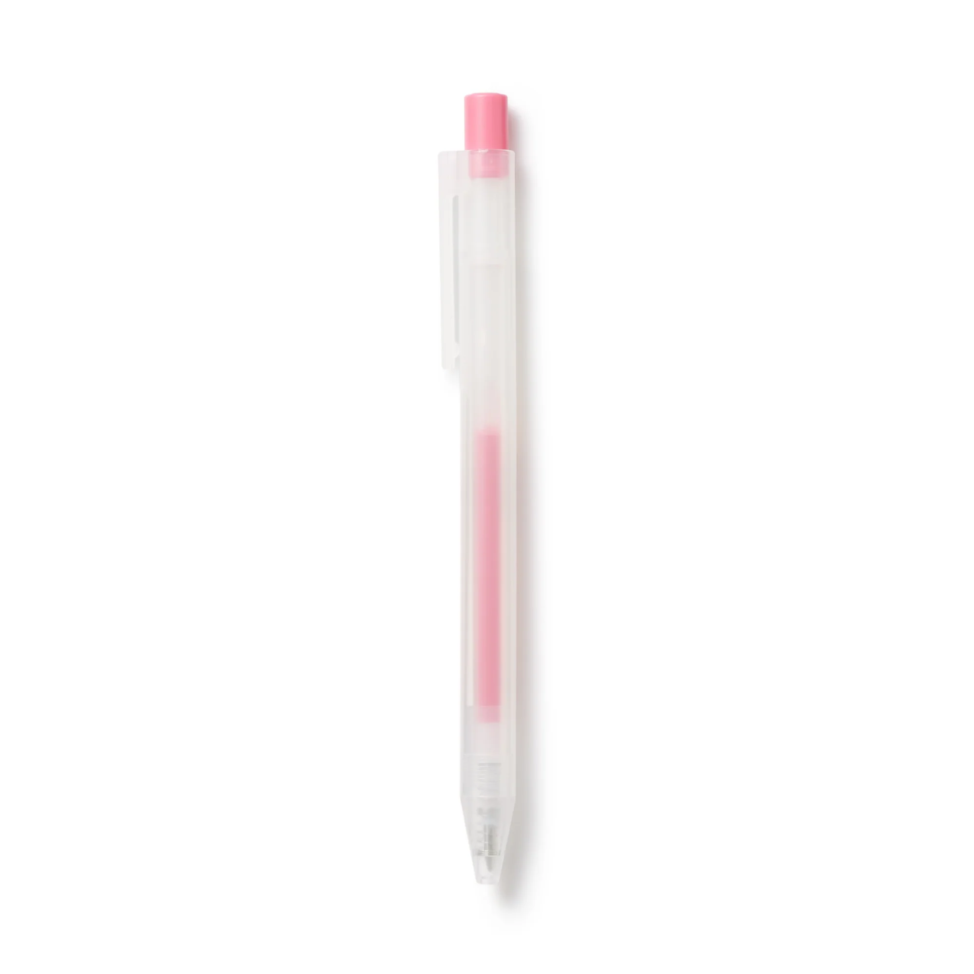 Smooth Gel Ink Ballpoint Knock Pen 0.3 mm - Pink