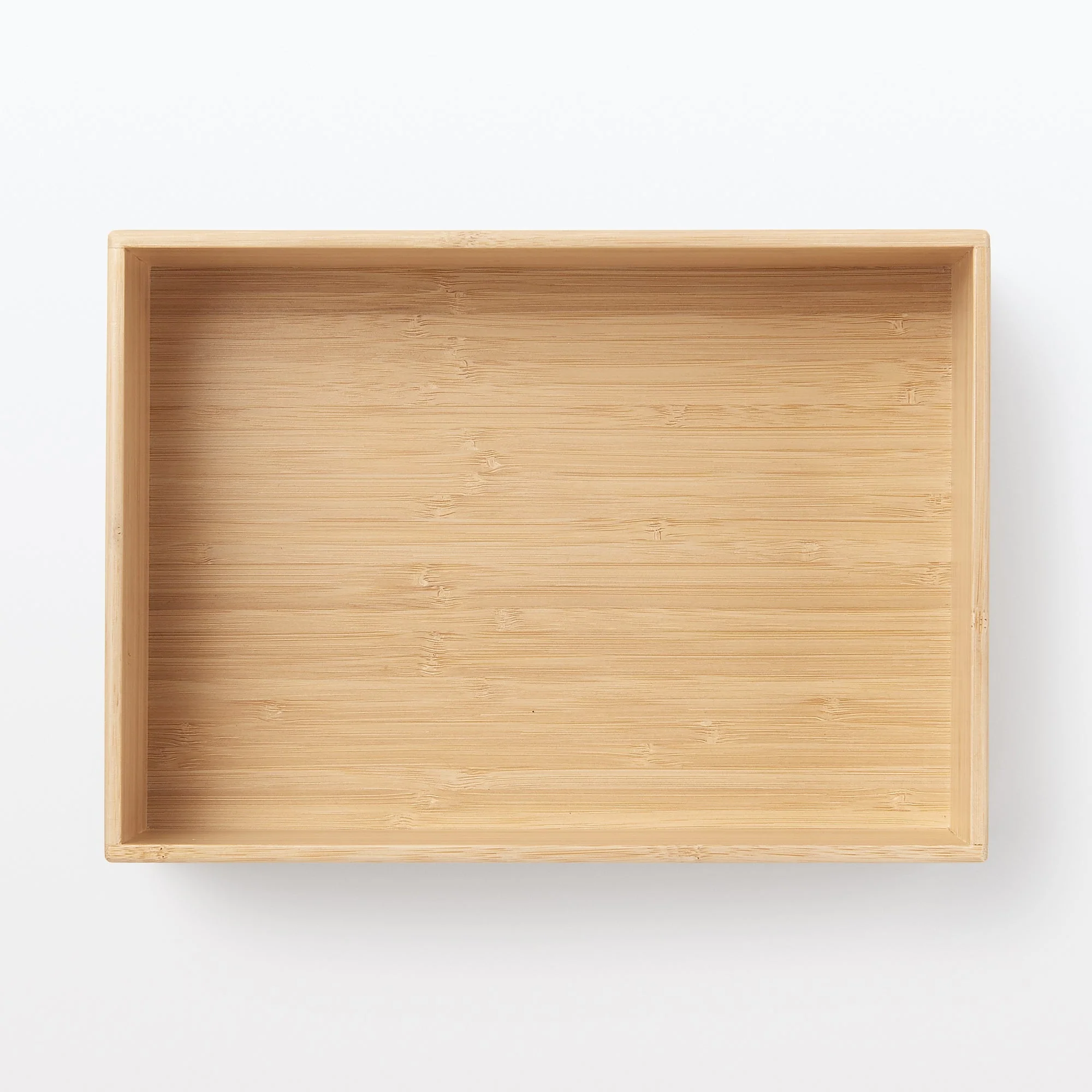 Stackable Bamboo Box - Half - Small (W10.2 x D7.3 x H3.3") - Image 5