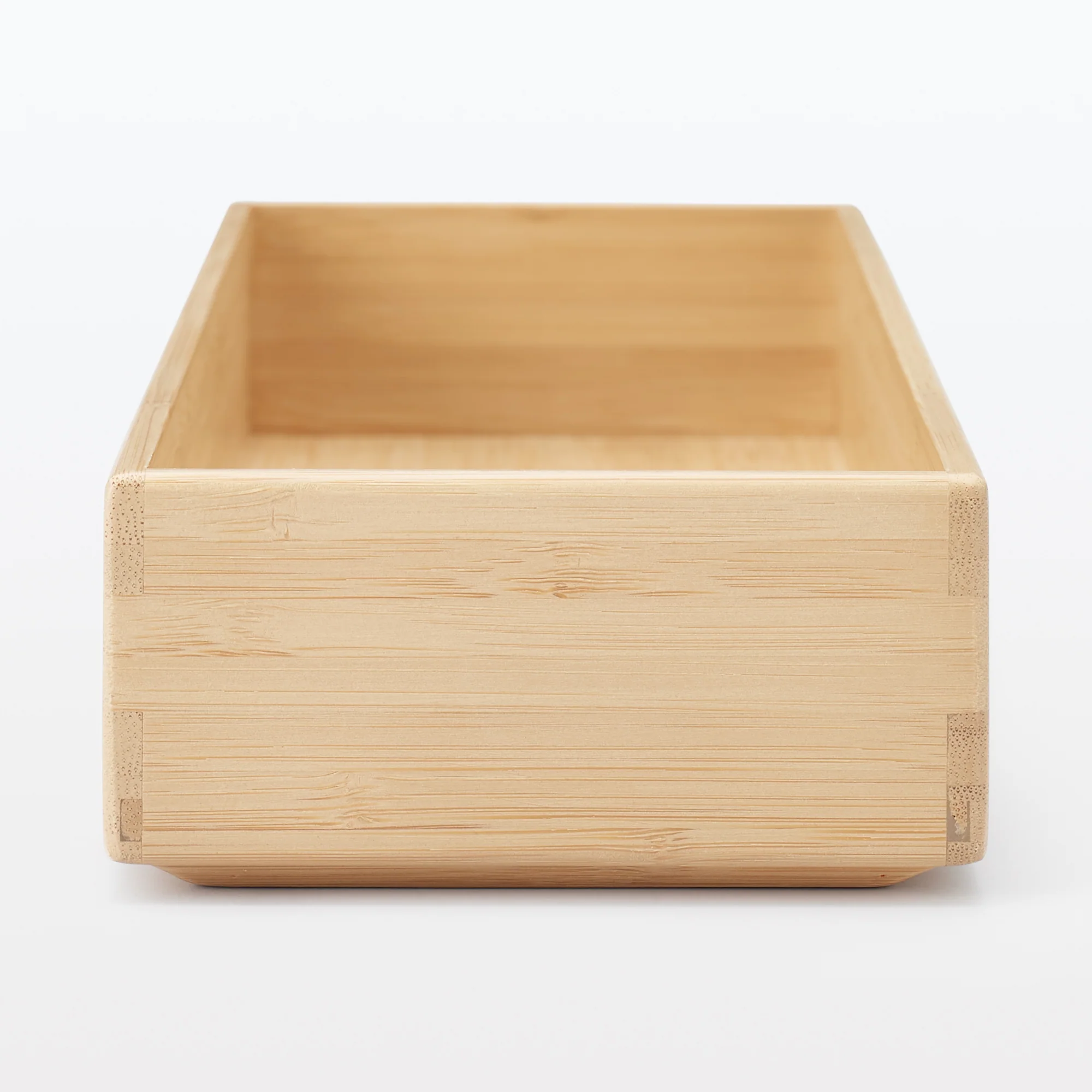 Stackable Bamboo Organizer Box - Large (W4.5 x D13.4 x H2.2") - Image 3