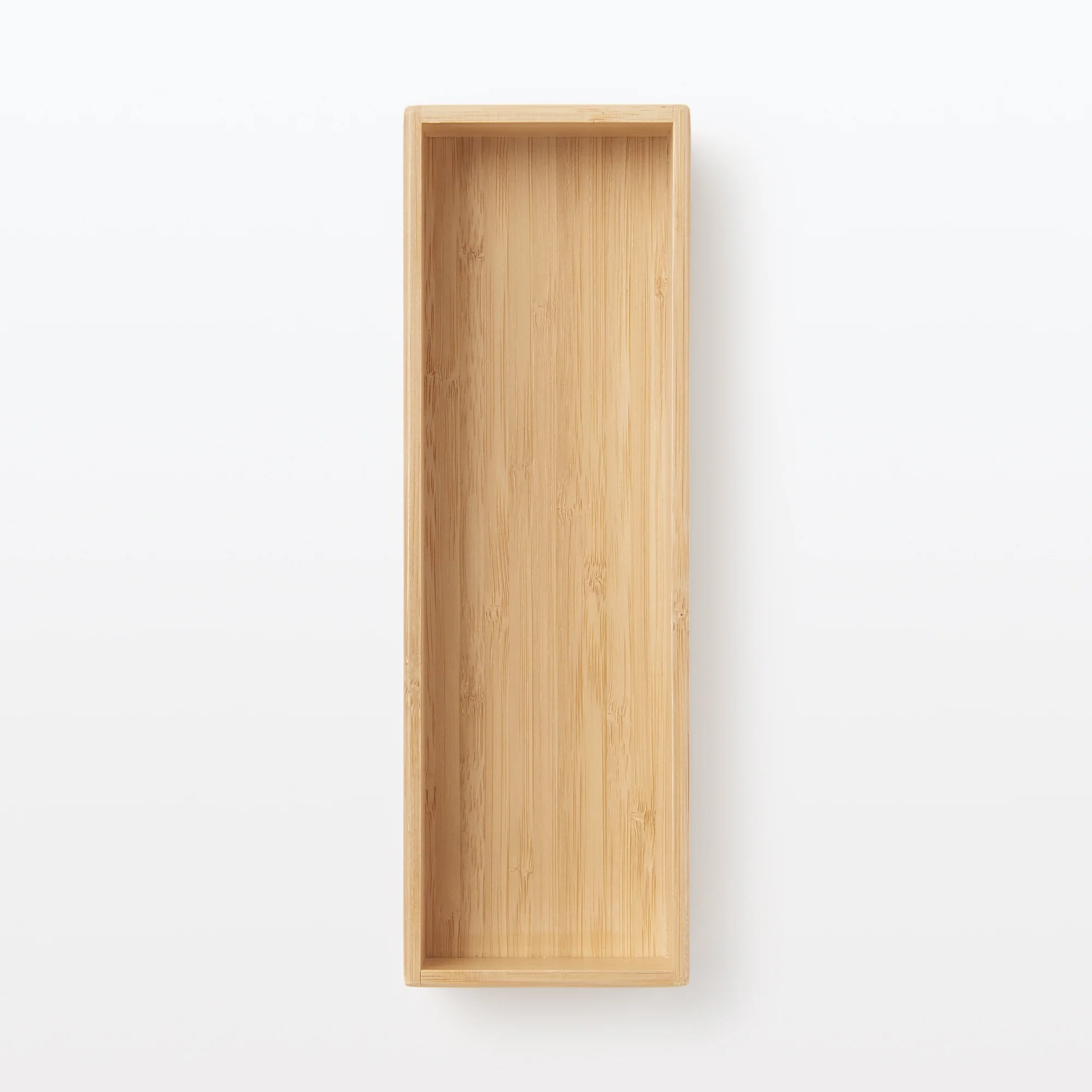 Stackable Bamboo Organizer Box - Small (W3.3 x D10.2 x H2.2") - Image 5