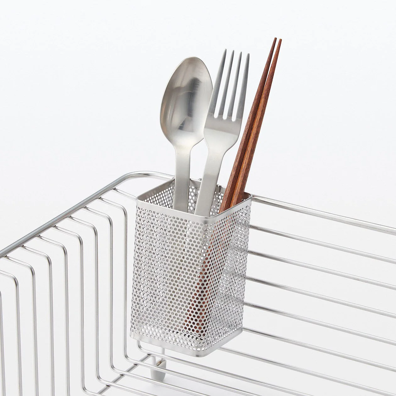 Stainless Steel Cutlery Stand - Image 8
