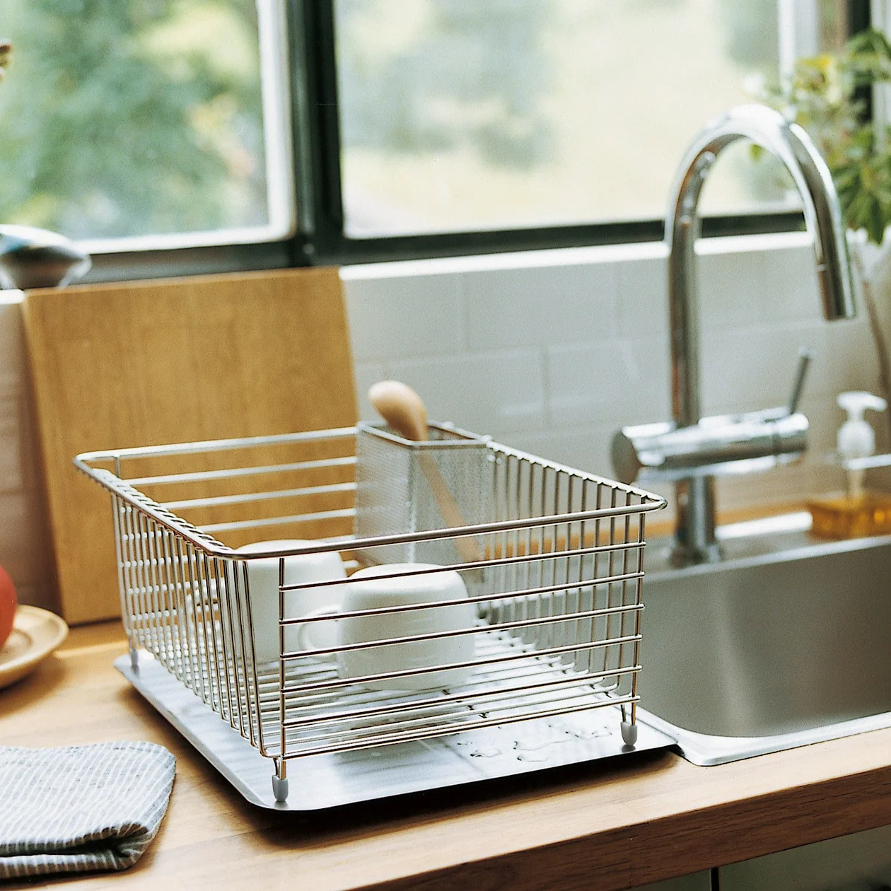 Stainless Steel Dish Drainer Tray - Image 5