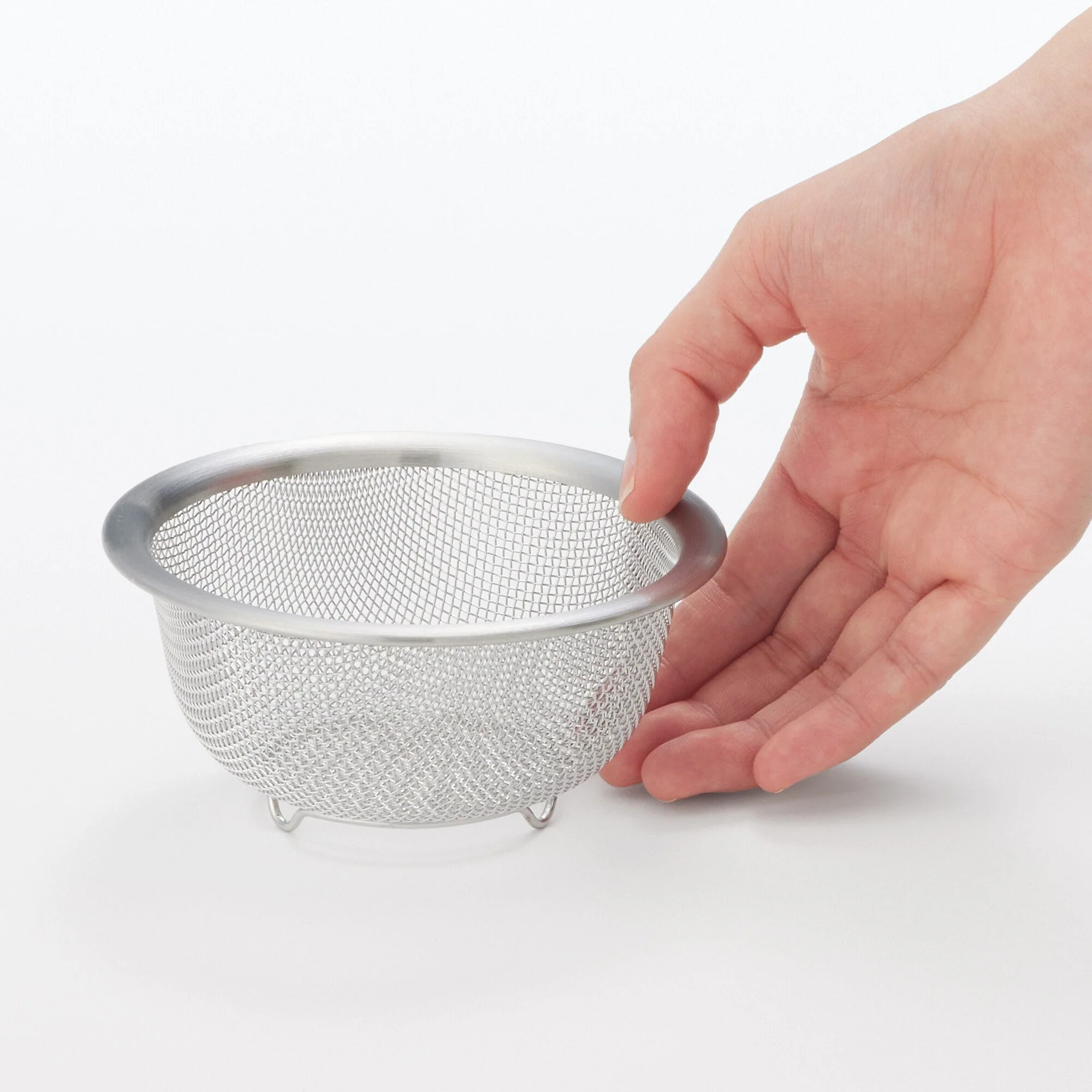 Stainless Steel Strainer - Dia. 4.5" - Image 6