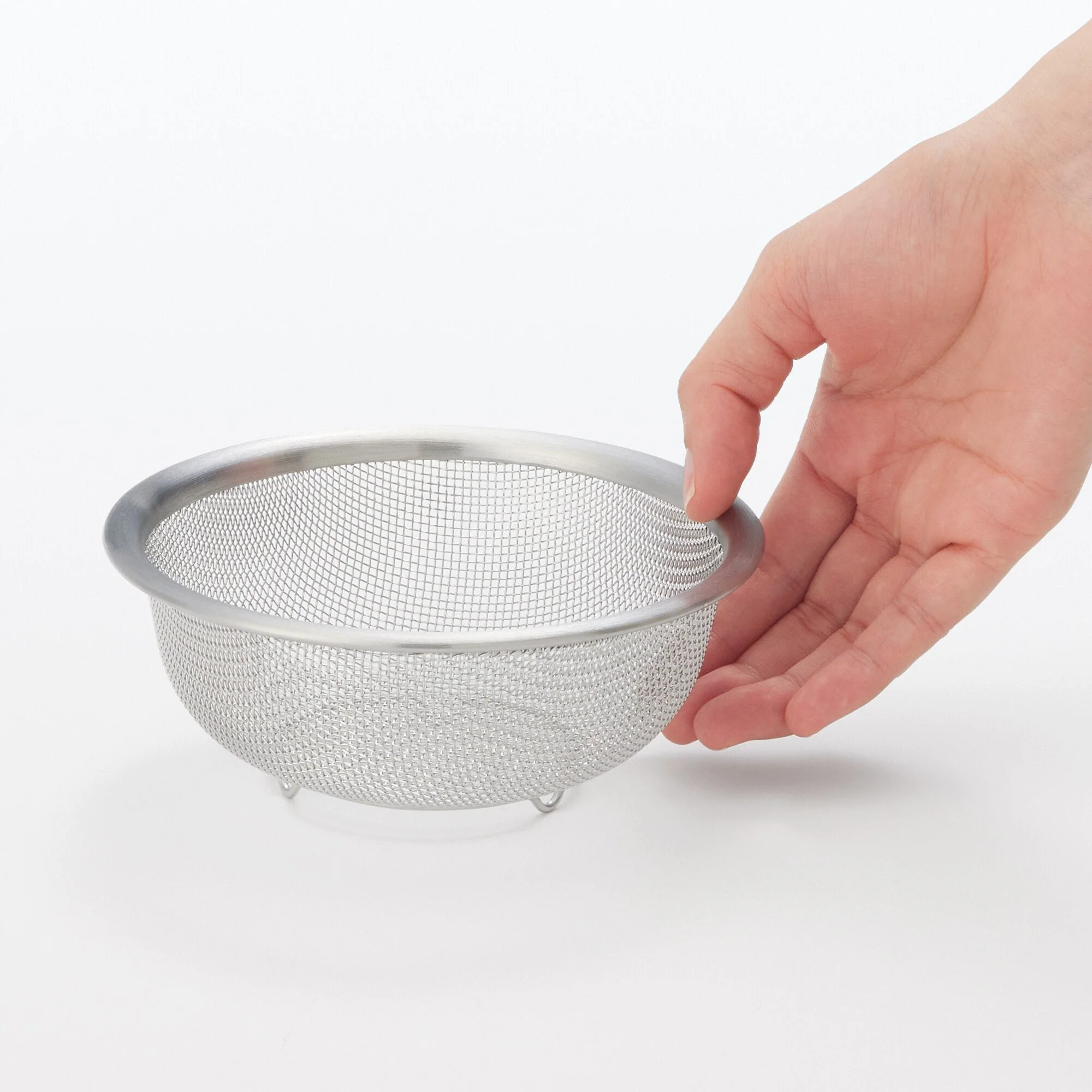 Stainless Steel Strainer - Dia. 5.5" - Image 6