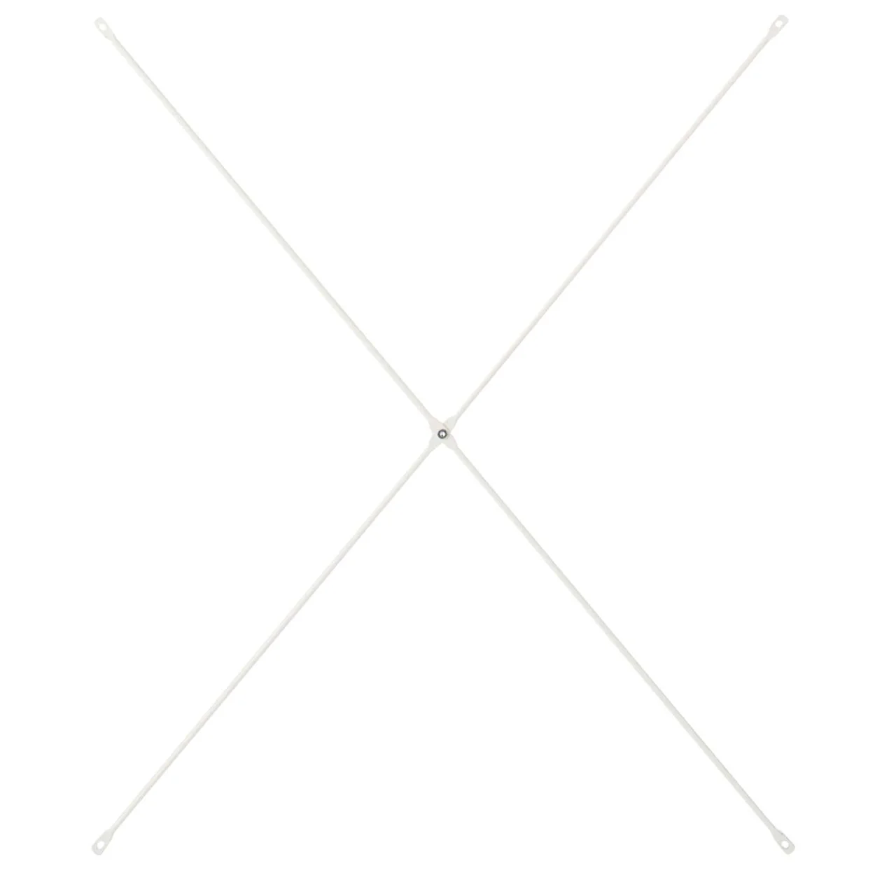 SUS Shelving Unit Cross Bar - White Gray - Wide
