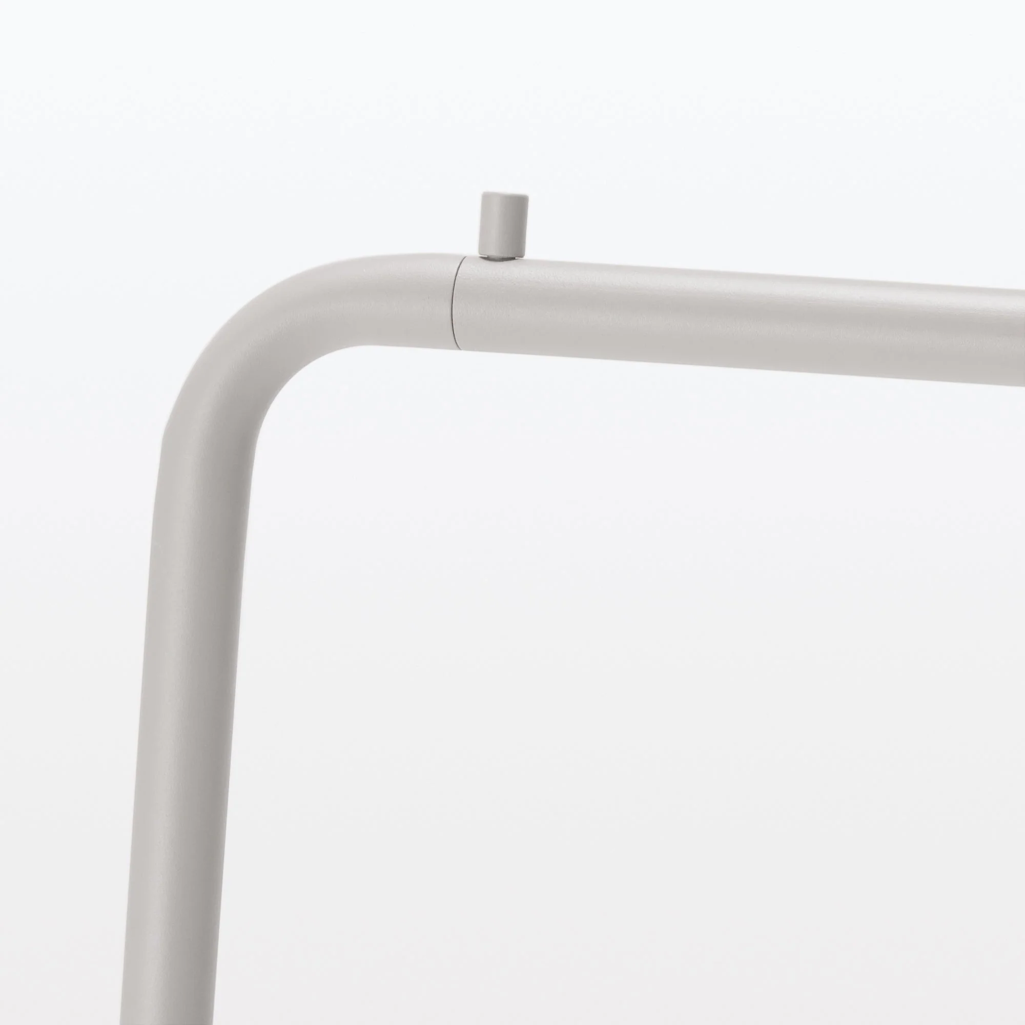 Steel Pipe Coat Rack - Warm Gray - Image 5