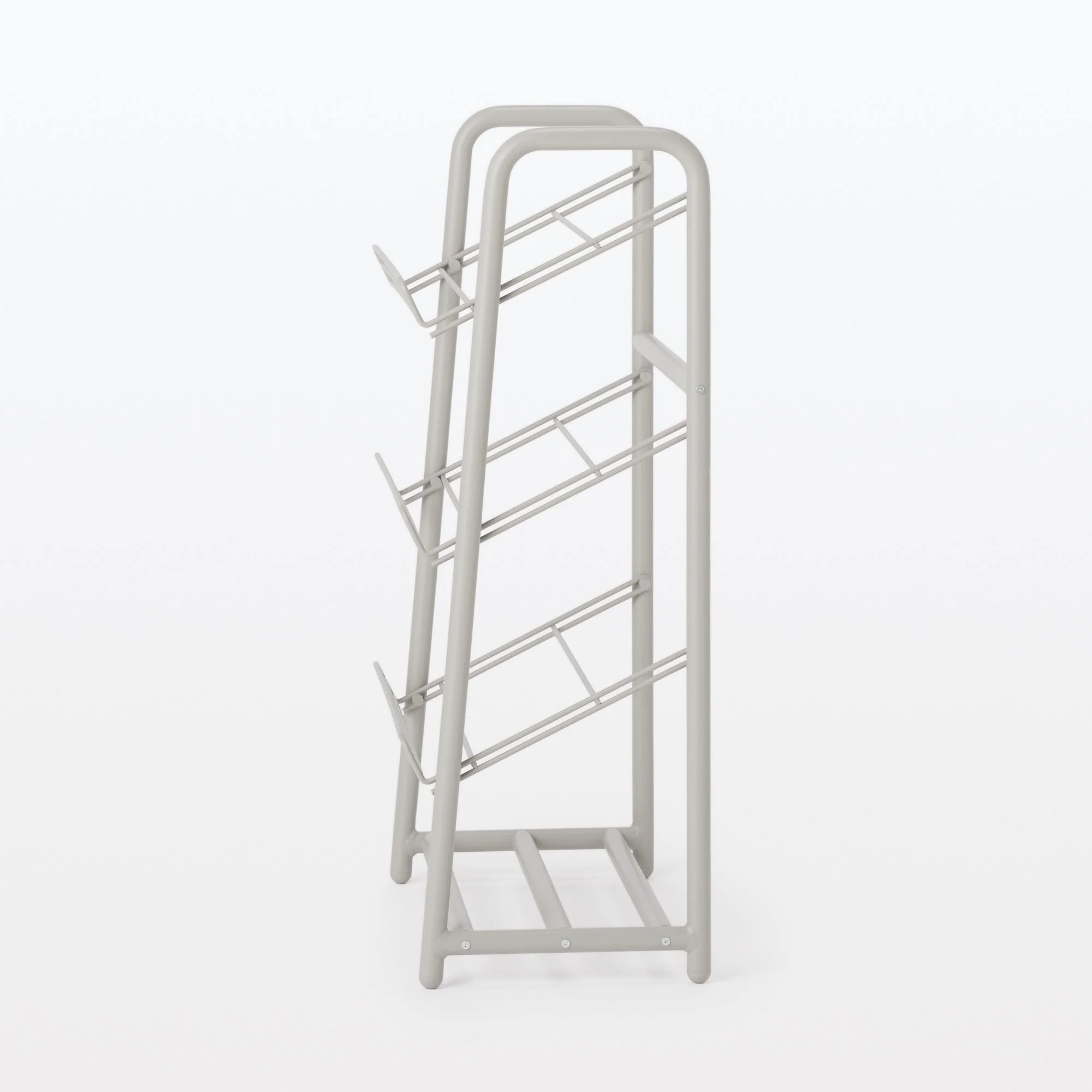 Steel Pipe Shoe Rack - Warm Gray - Image 3