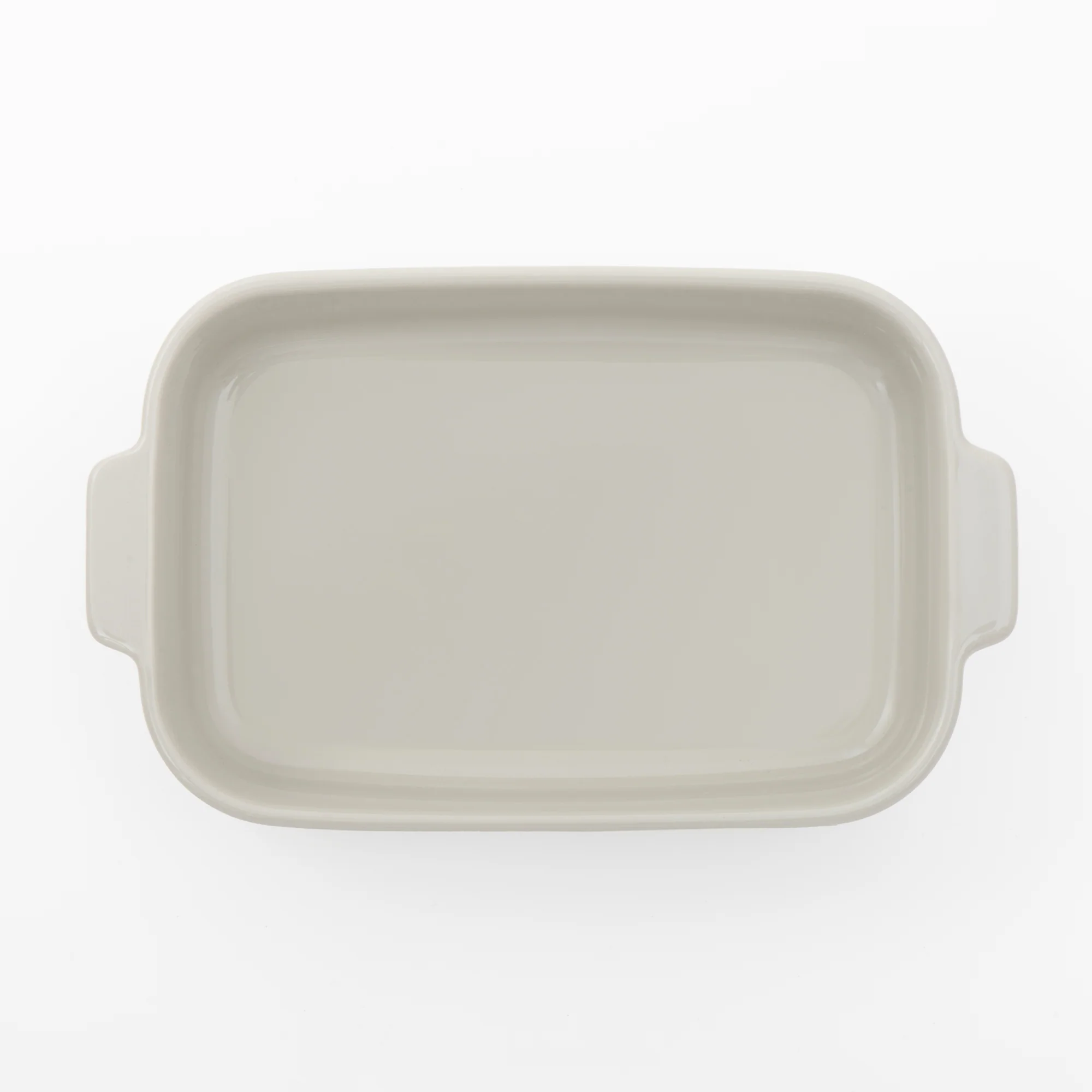 Stoneware Baking Dish Oven Tray - Gray Beige - Image 2