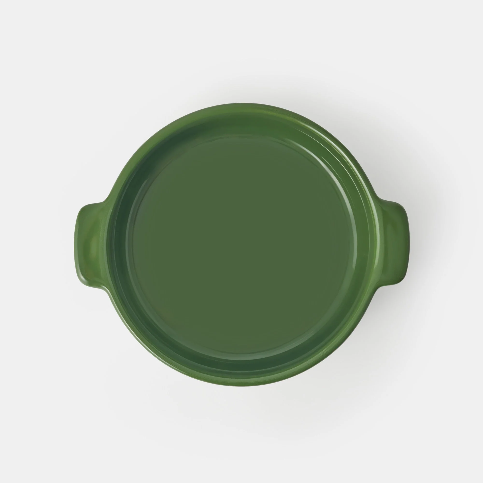 Stoneware Mini Cocotte Bowl (Dia. 6.2") - Green - Image 3