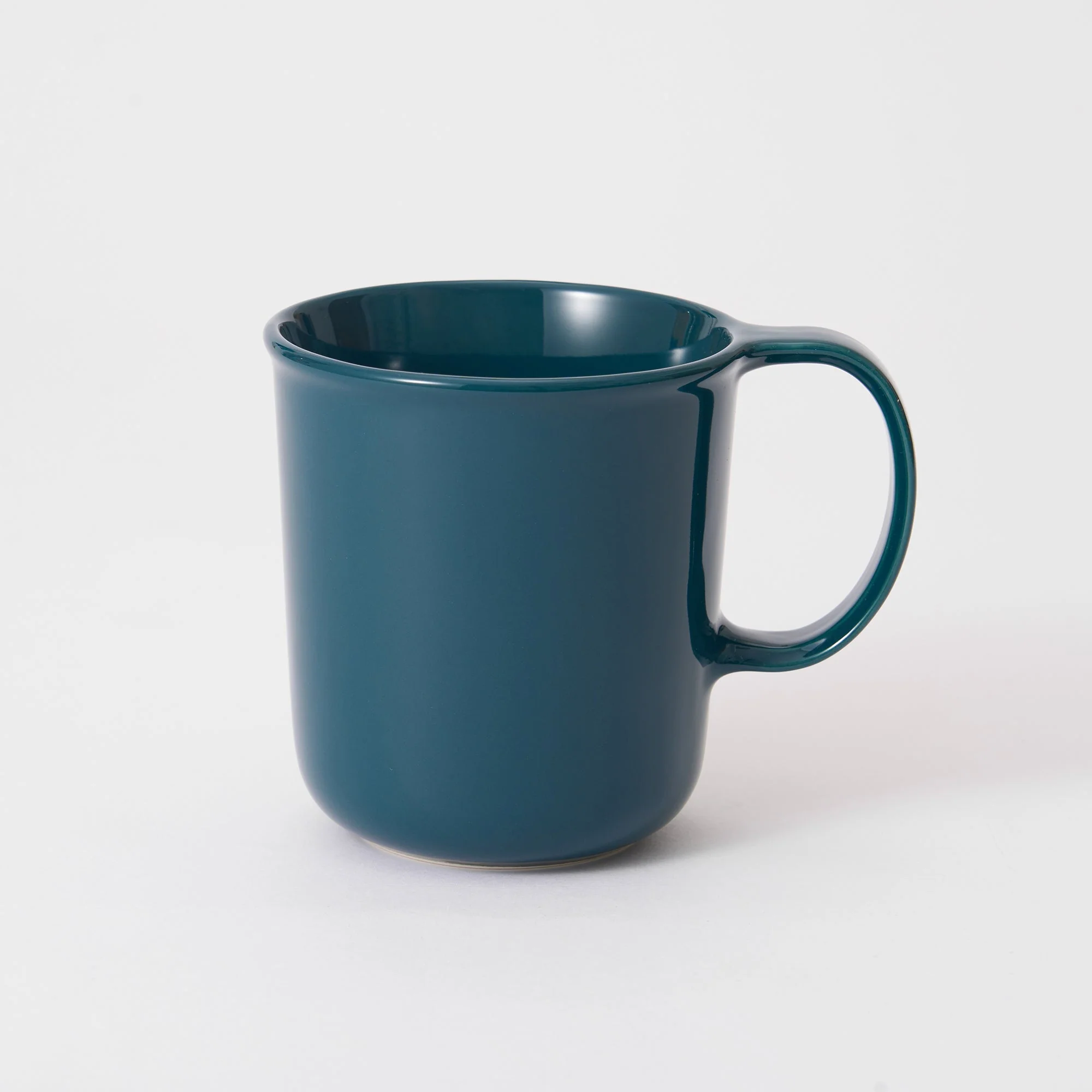 Stoneware Mug Cup (16.6 fl oz) - Dark Blue - Image 2