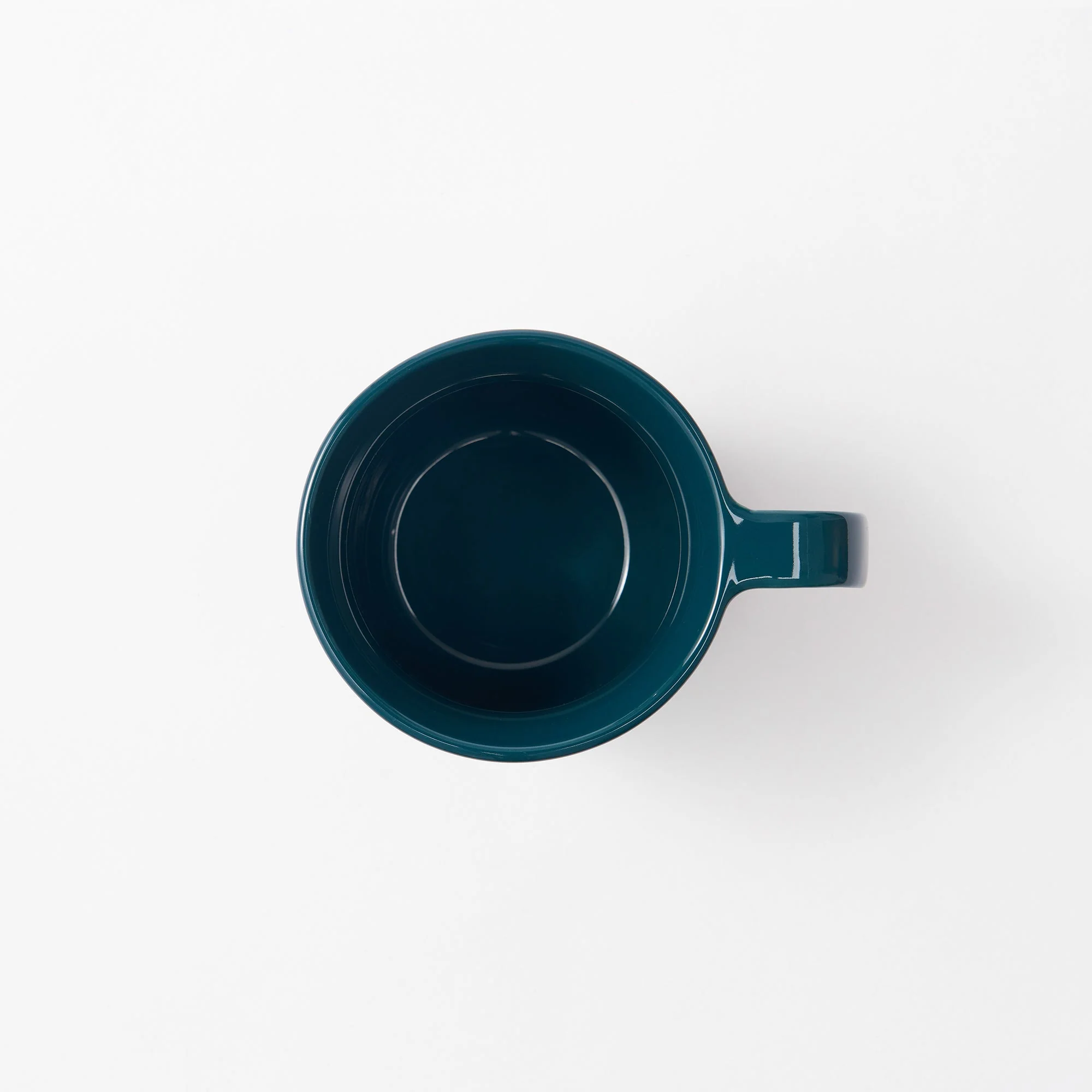 Stoneware Mug Cup (16.6 fl oz) - Dark Blue - Image 3