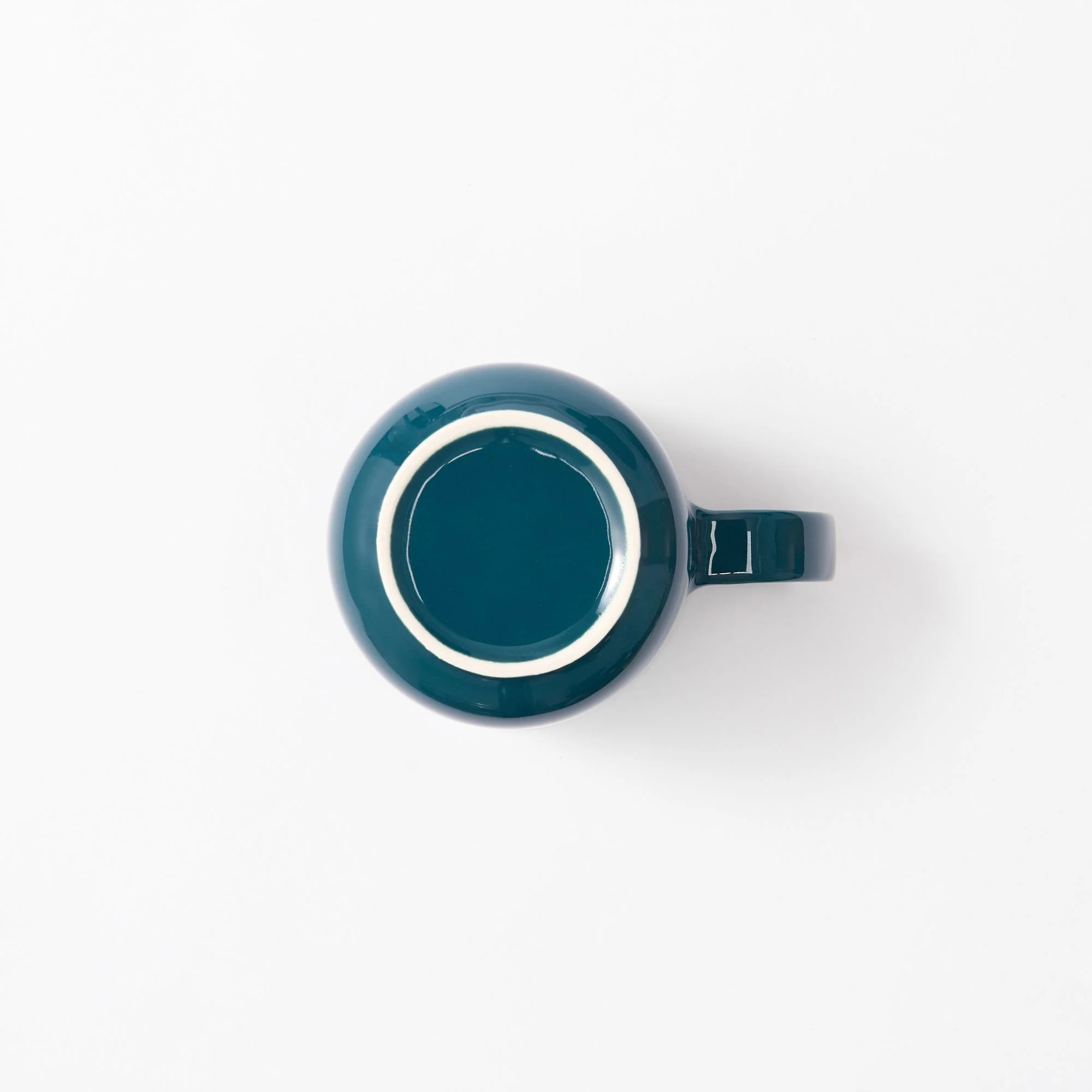 Stoneware Mug Cup (16.6 fl oz) - Dark Blue - Image 4