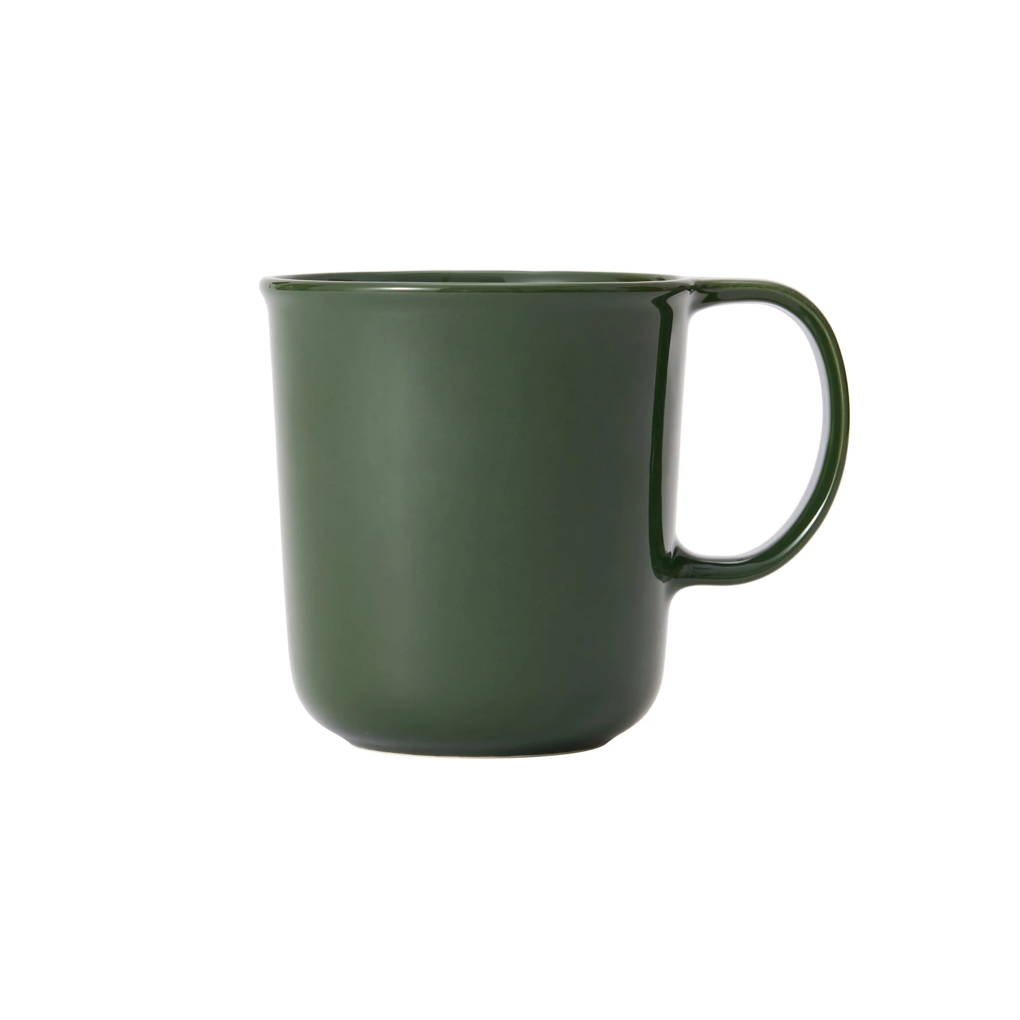 Stoneware Mug Cup (16.6 fl oz) - Dark Green