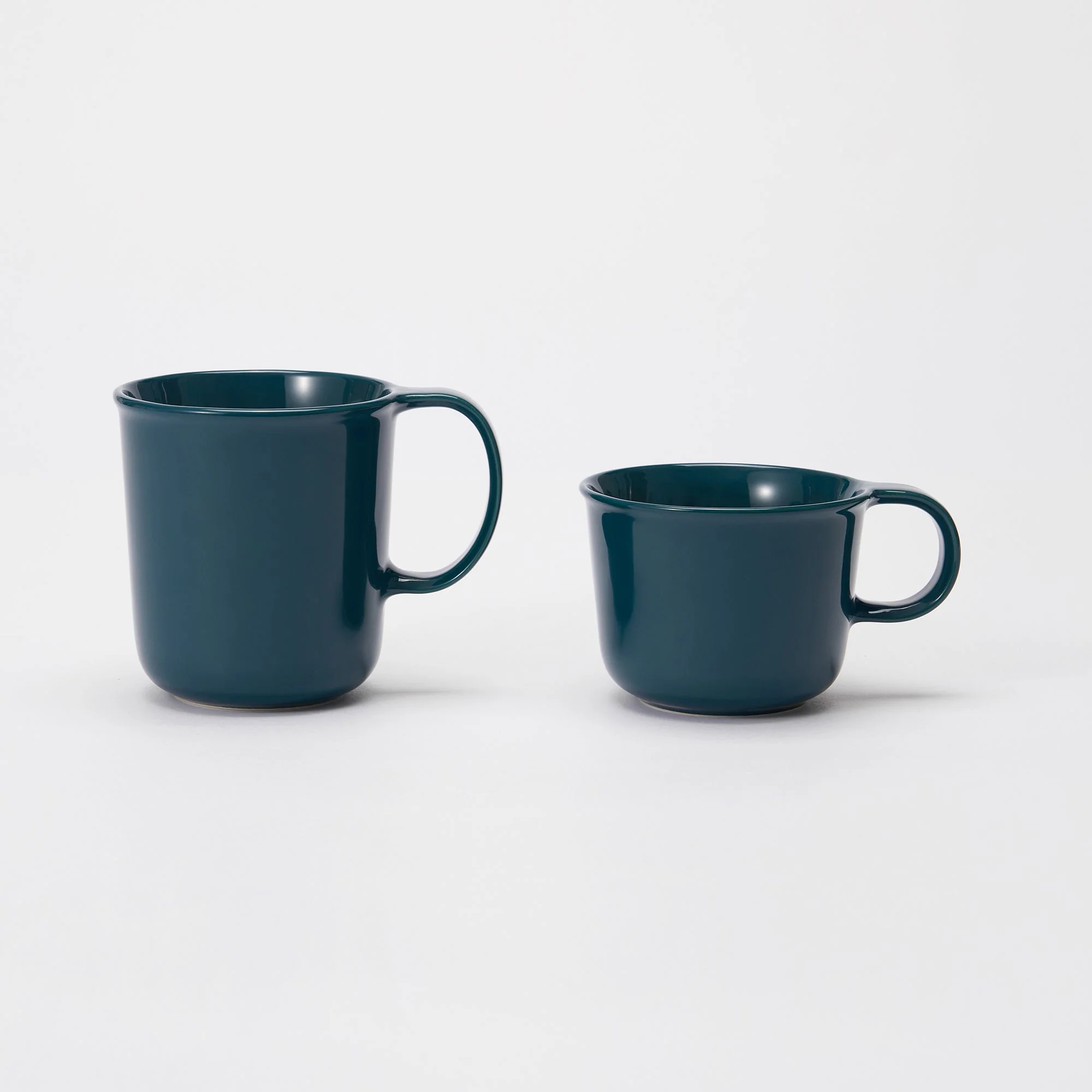 Stoneware Mug Cup (16.6 fl oz) - Dark Green - Image 9