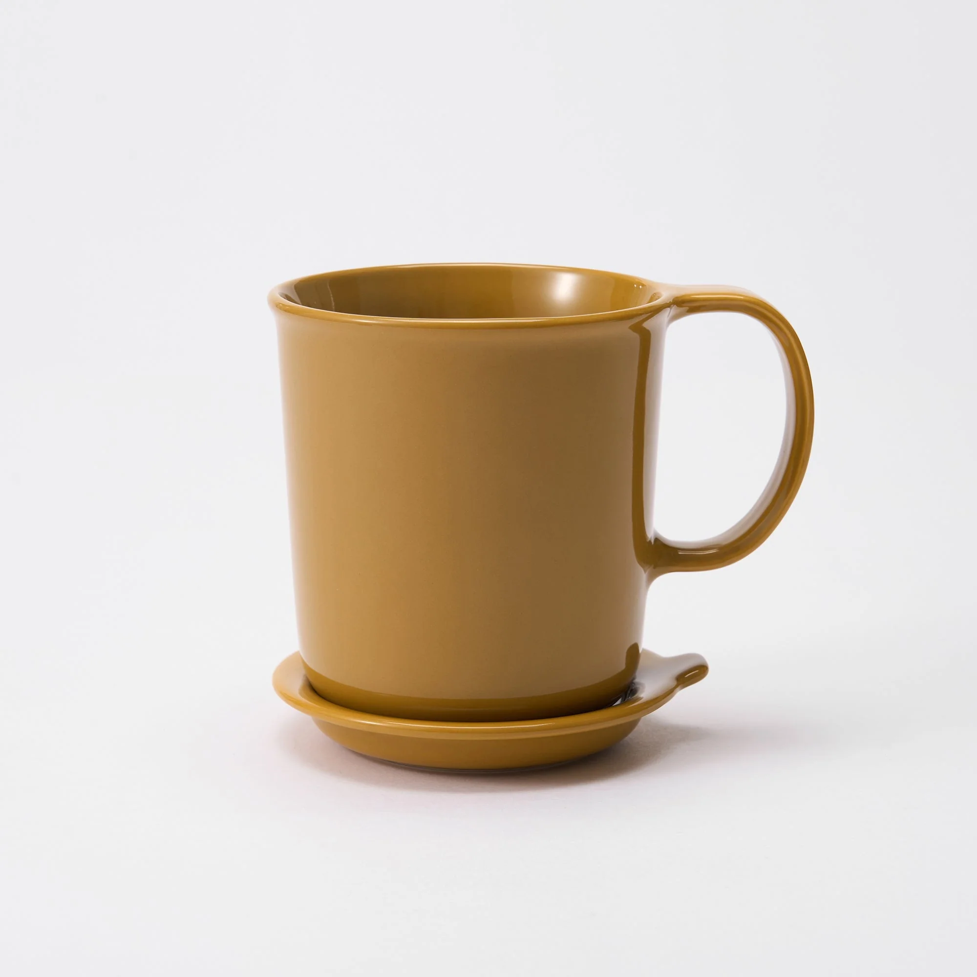 Stoneware Mug Cup (16.6 fl oz) - Mustard Yellow - Image 7