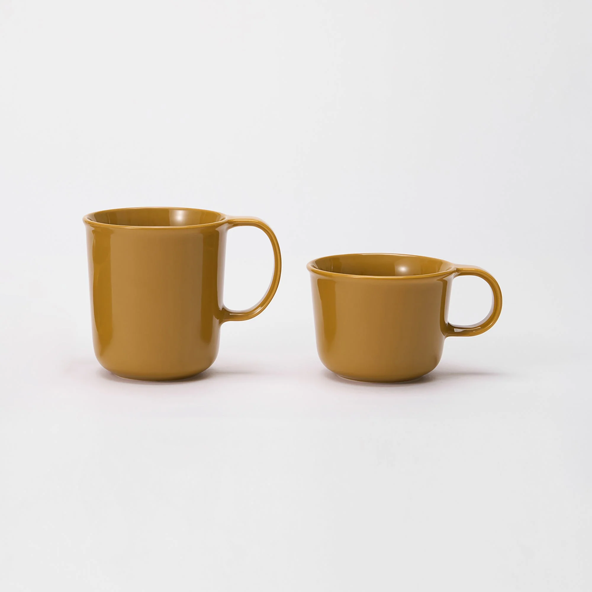 Stoneware Mug Cup (16.6 fl oz) - Mustard Yellow - Image 9