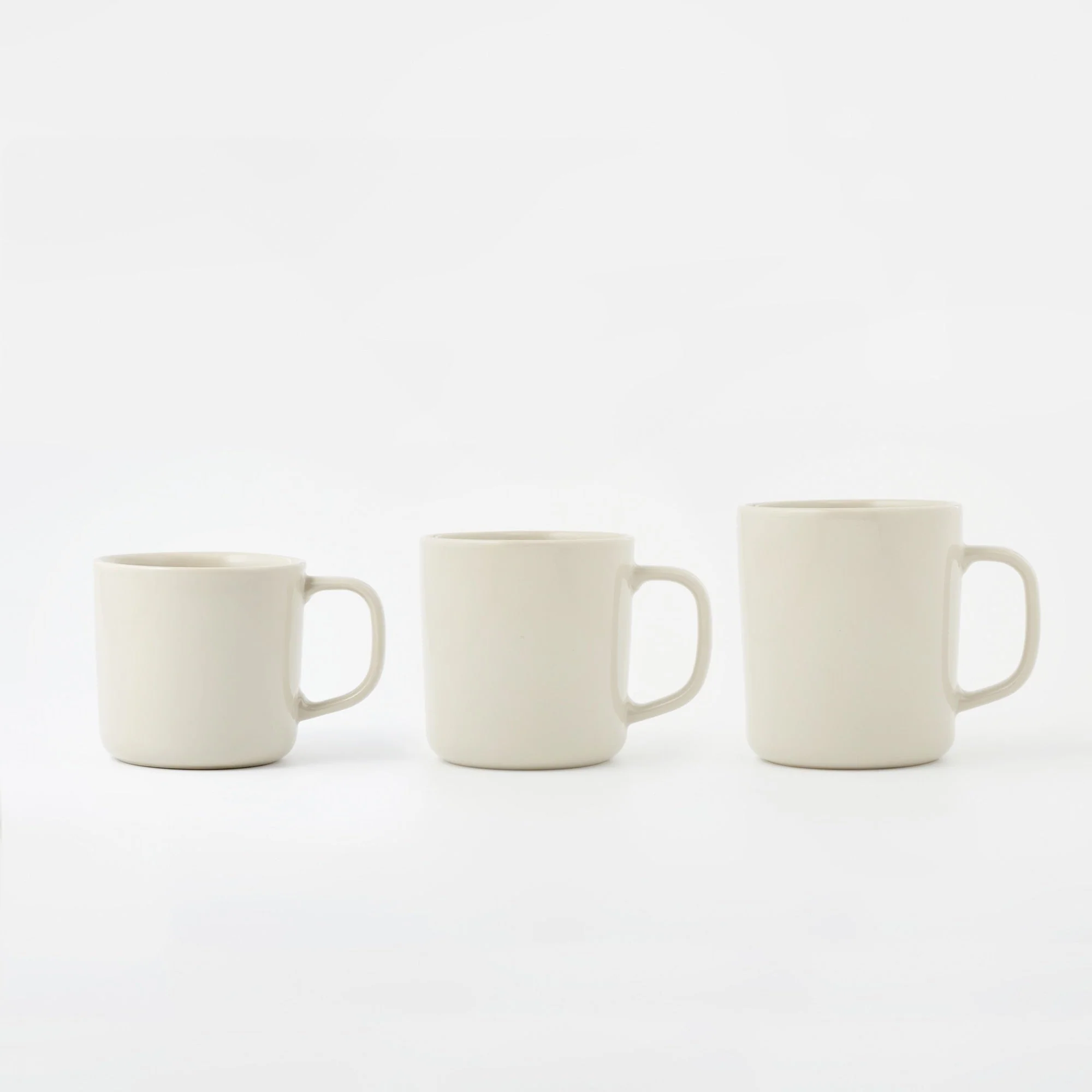 Stoneware Mug Cup (16.9 fl oz) - Gray Beige - Image 4