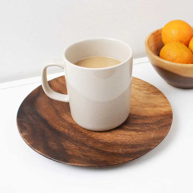 Stoneware Mug Cup (16.9 fl oz) - Gray Beige - Image 7