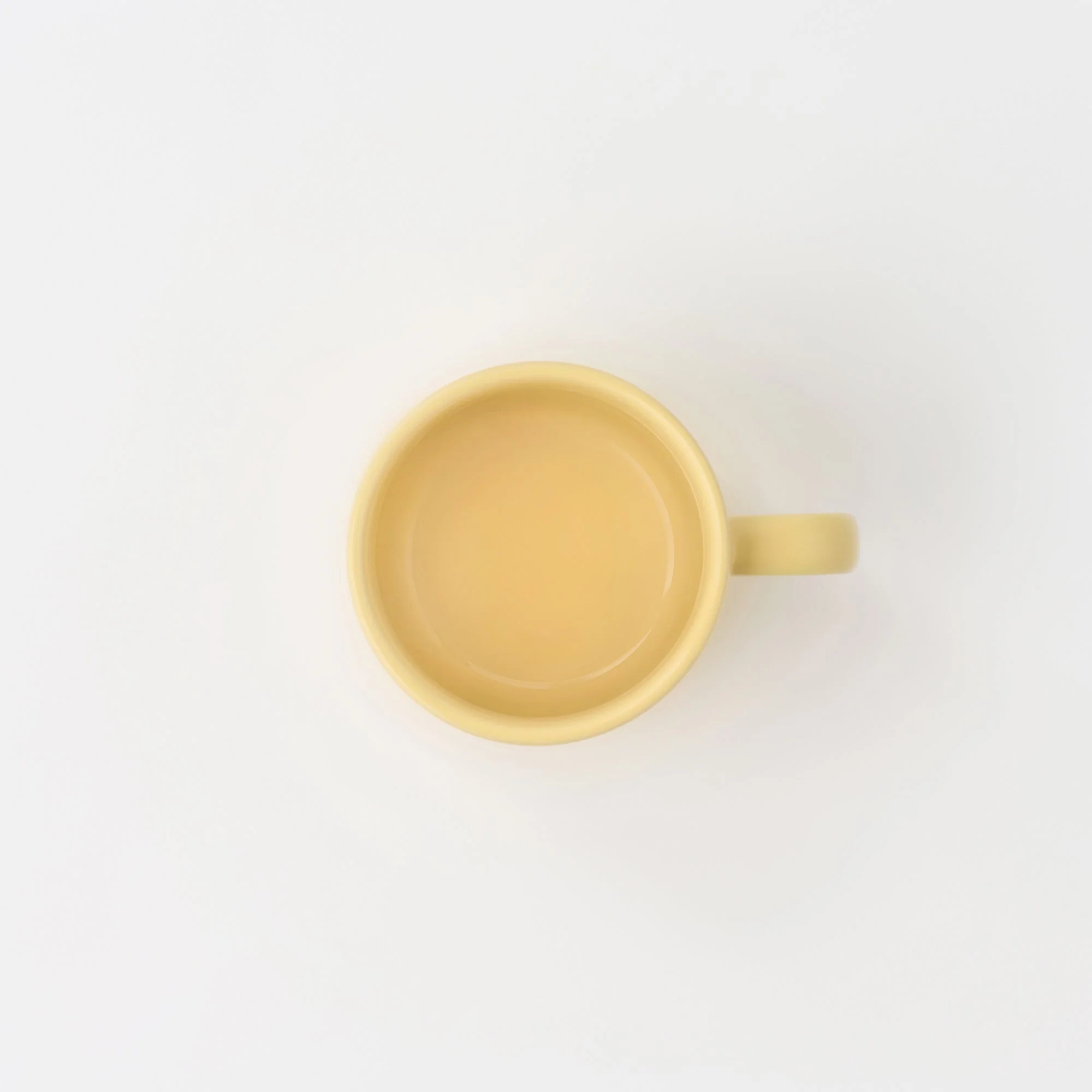 Stoneware Mug Cup (16.9 fl oz) - Light Yellow - Image 2