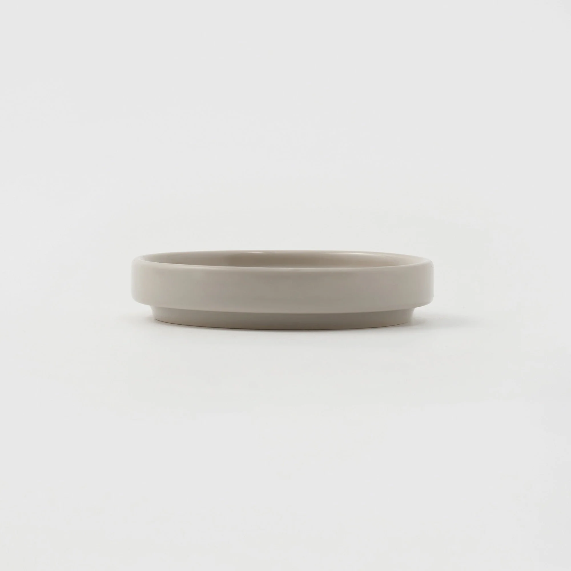 Stoneware Multi Saucer - Gray Beige - Image 3
