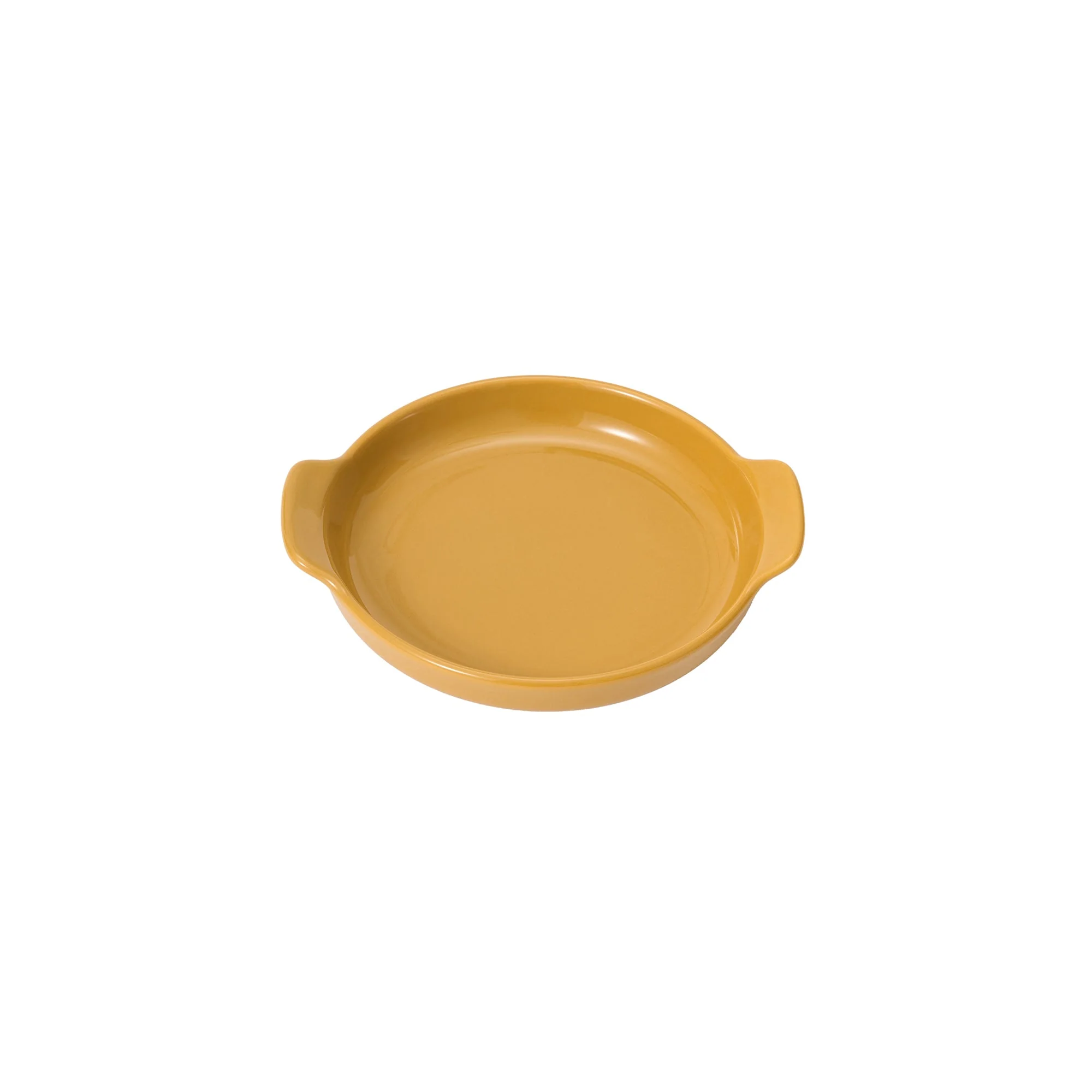 Stoneware Plate (Dia. 5") - Mustard Yellow