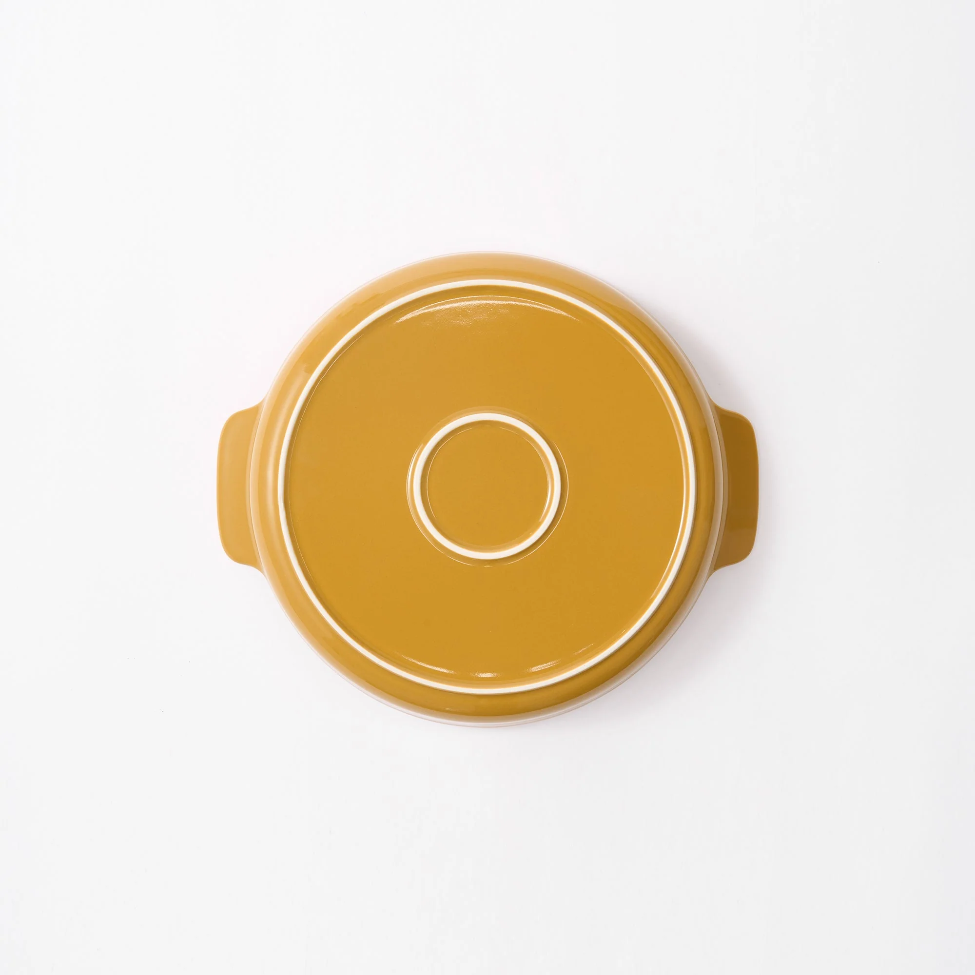 Stoneware Plate (Dia. 6.7") - Mustard Yellow - Image 5