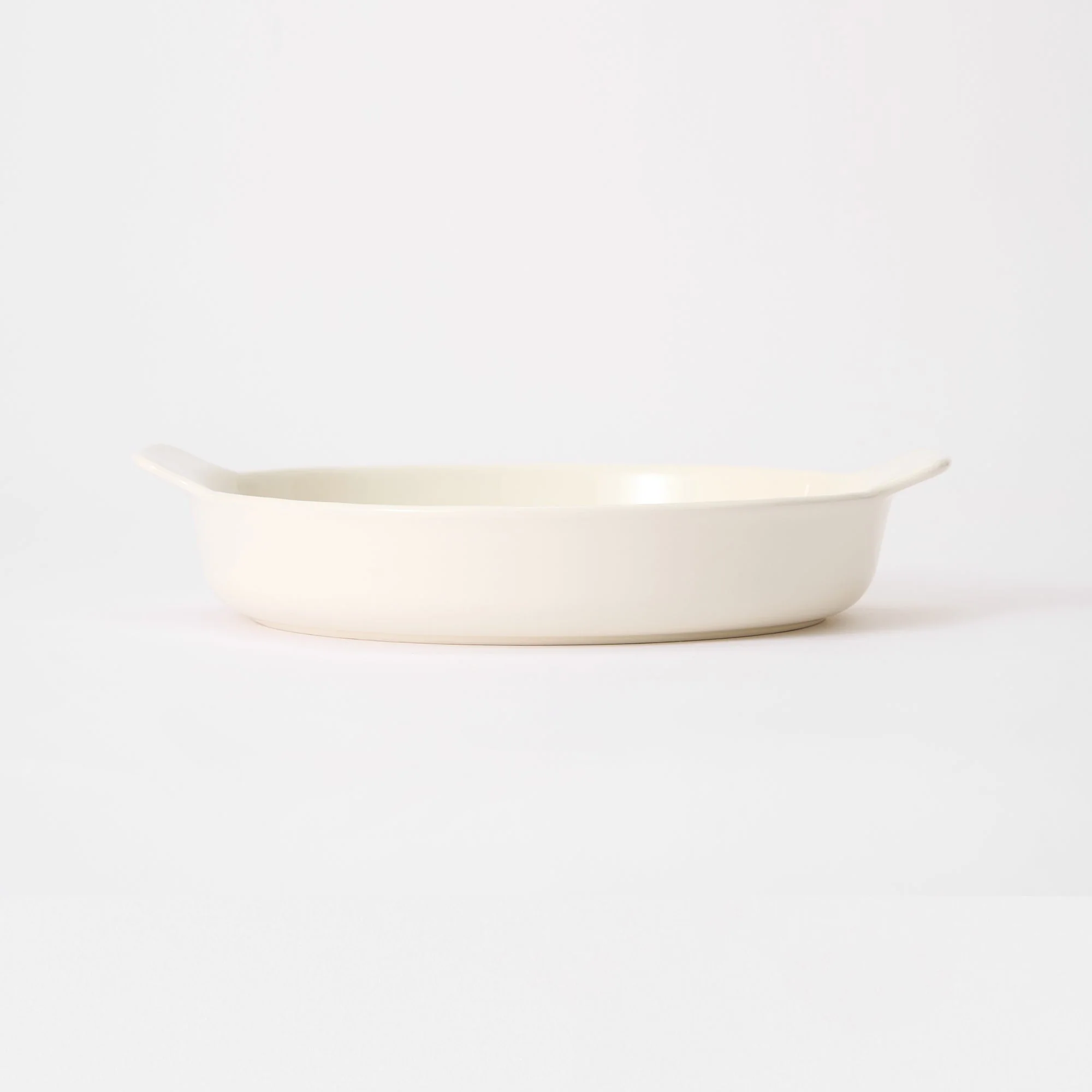 Stoneware Plate (Dia. 6.7") - Off White - Image 3