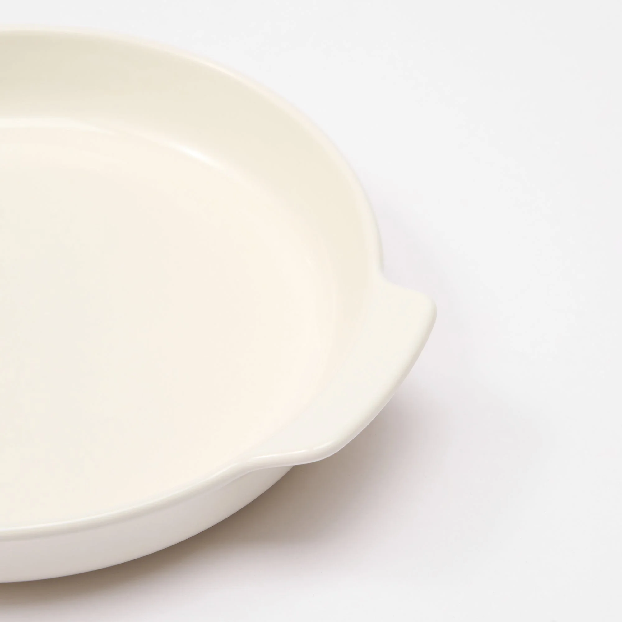 Stoneware Plate (Dia. 6.7") - Off White - Image 6