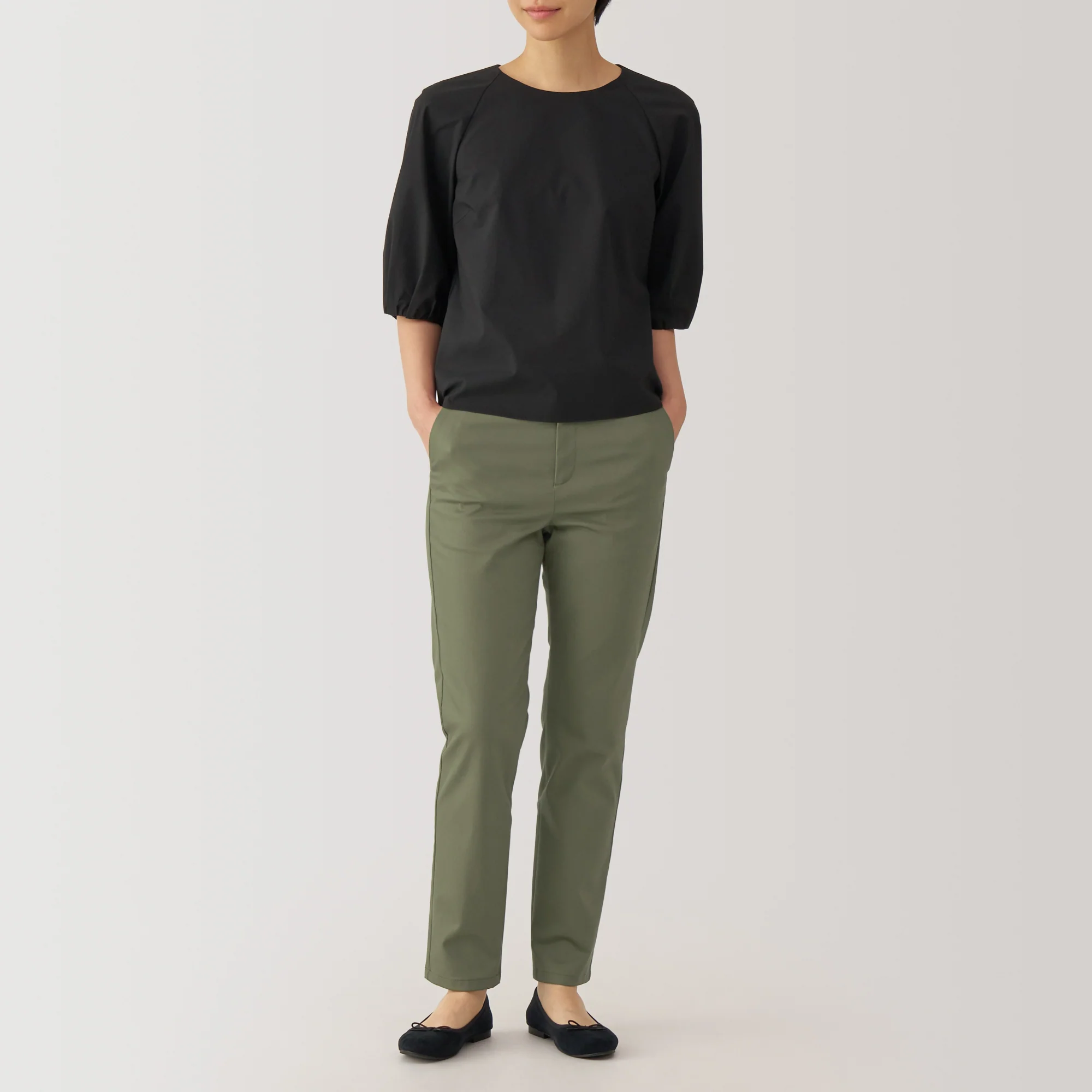 Stretch Chino Slim Tapered Pants - Image 4