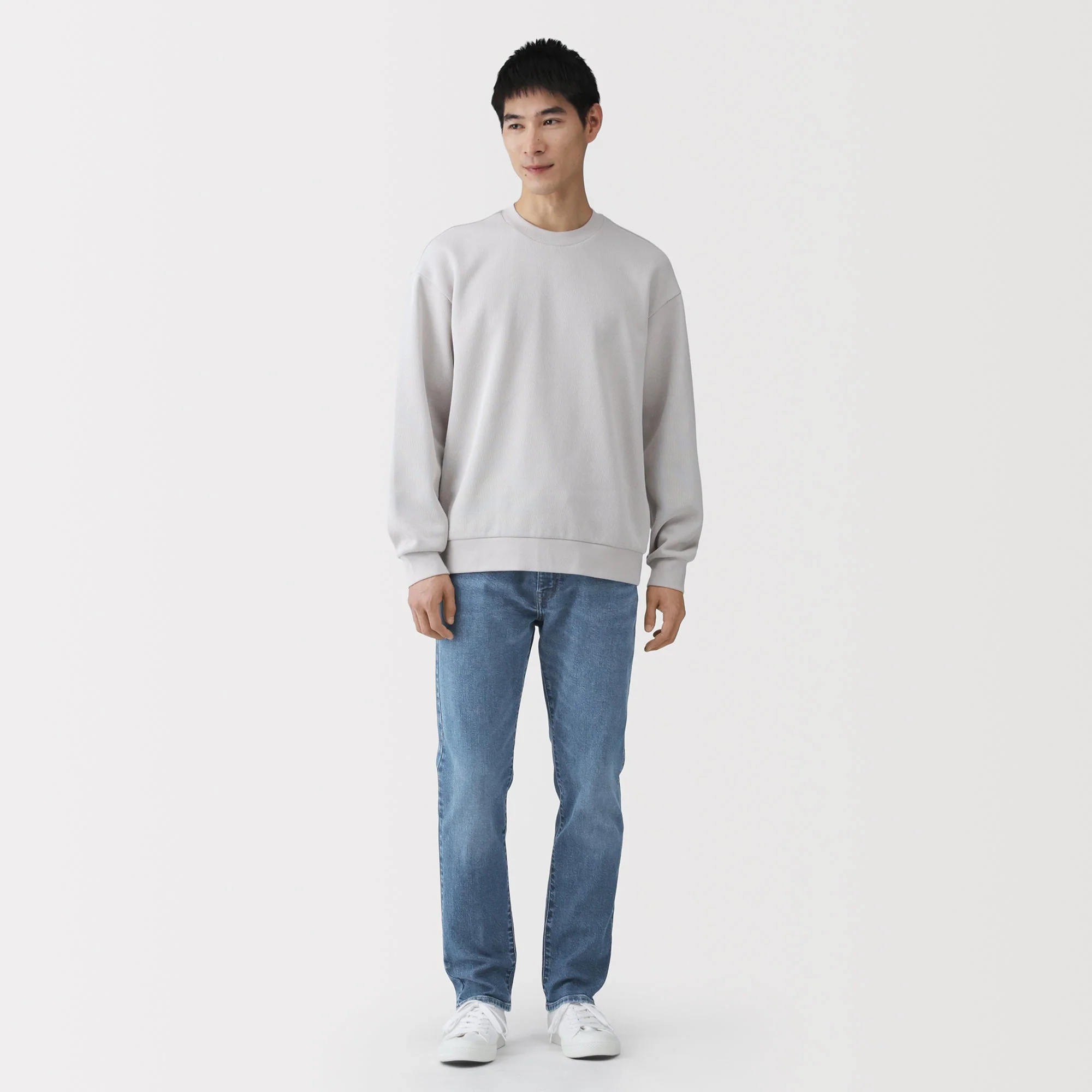 Stretch Denim Slim Pants