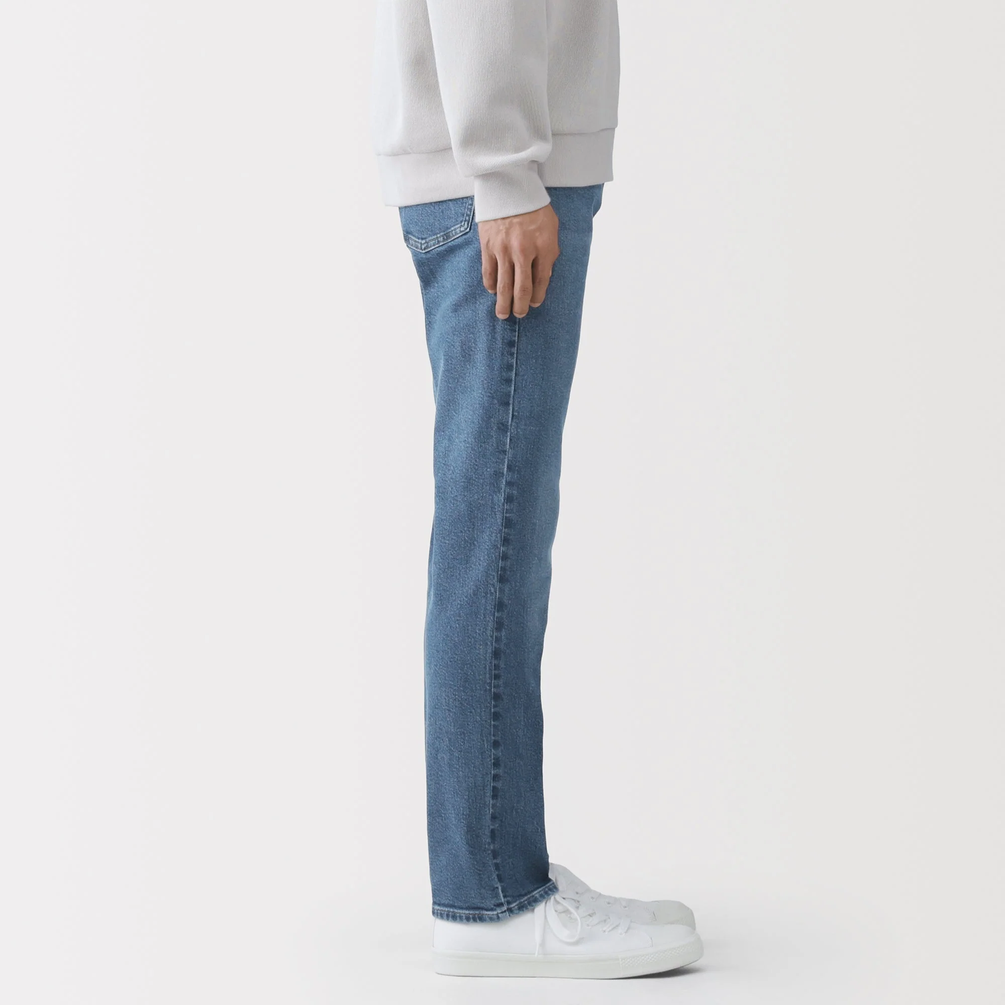 Stretch Denim Slim Pants - Image 15