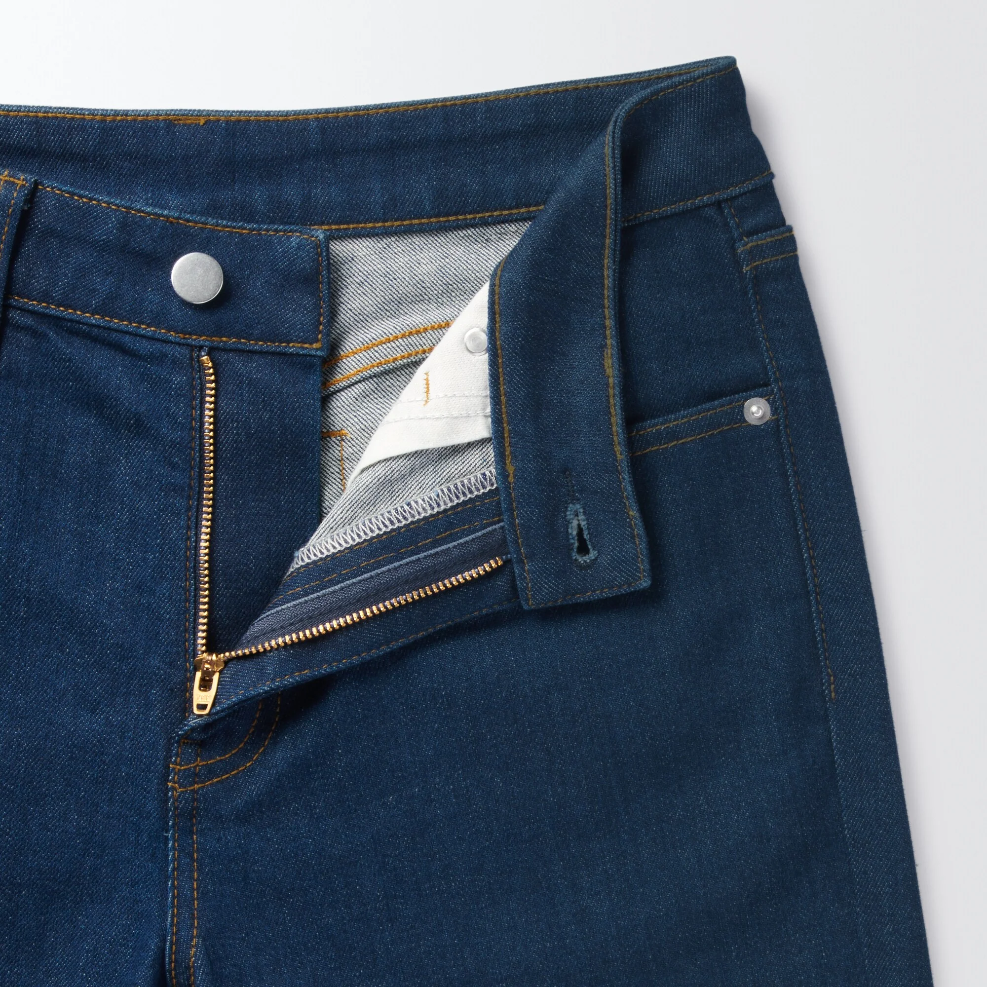 Women's Stretch Denim Slim Pants Blue - Image 9