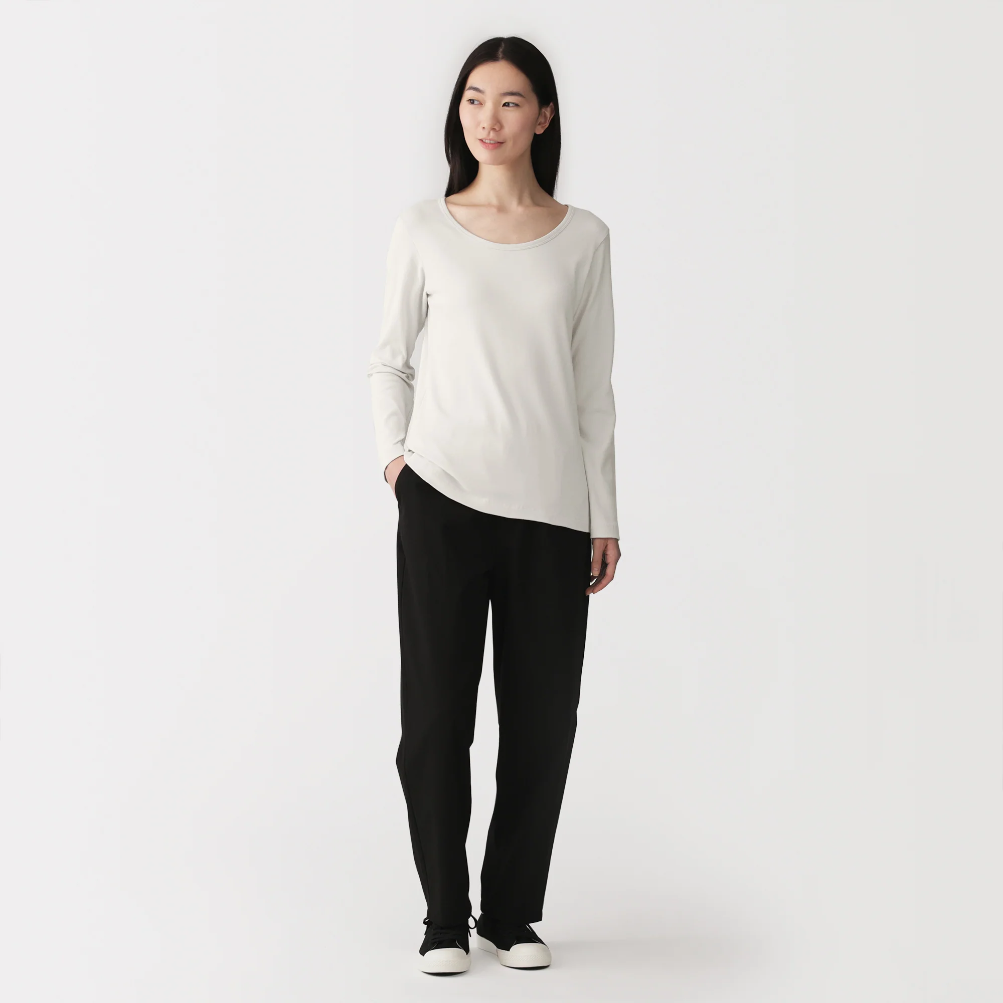 Stretch Rib Crewneck T-Shirt - Image 22
