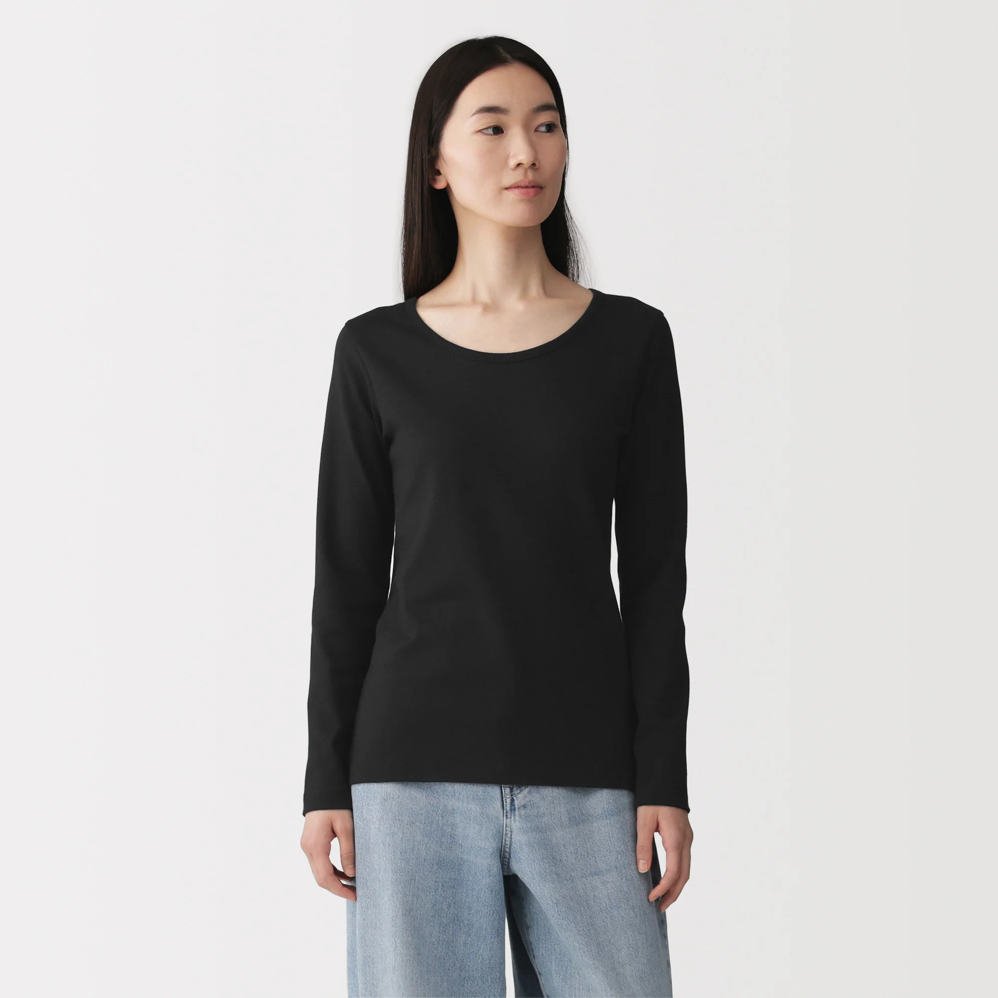 Stretch Rib Crewneck T-Shirt - Image 30