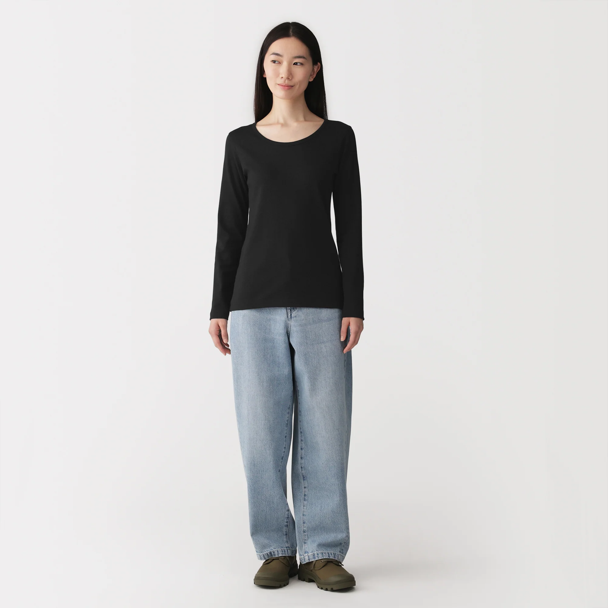 Stretch Rib Crewneck T-Shirt - Image 31