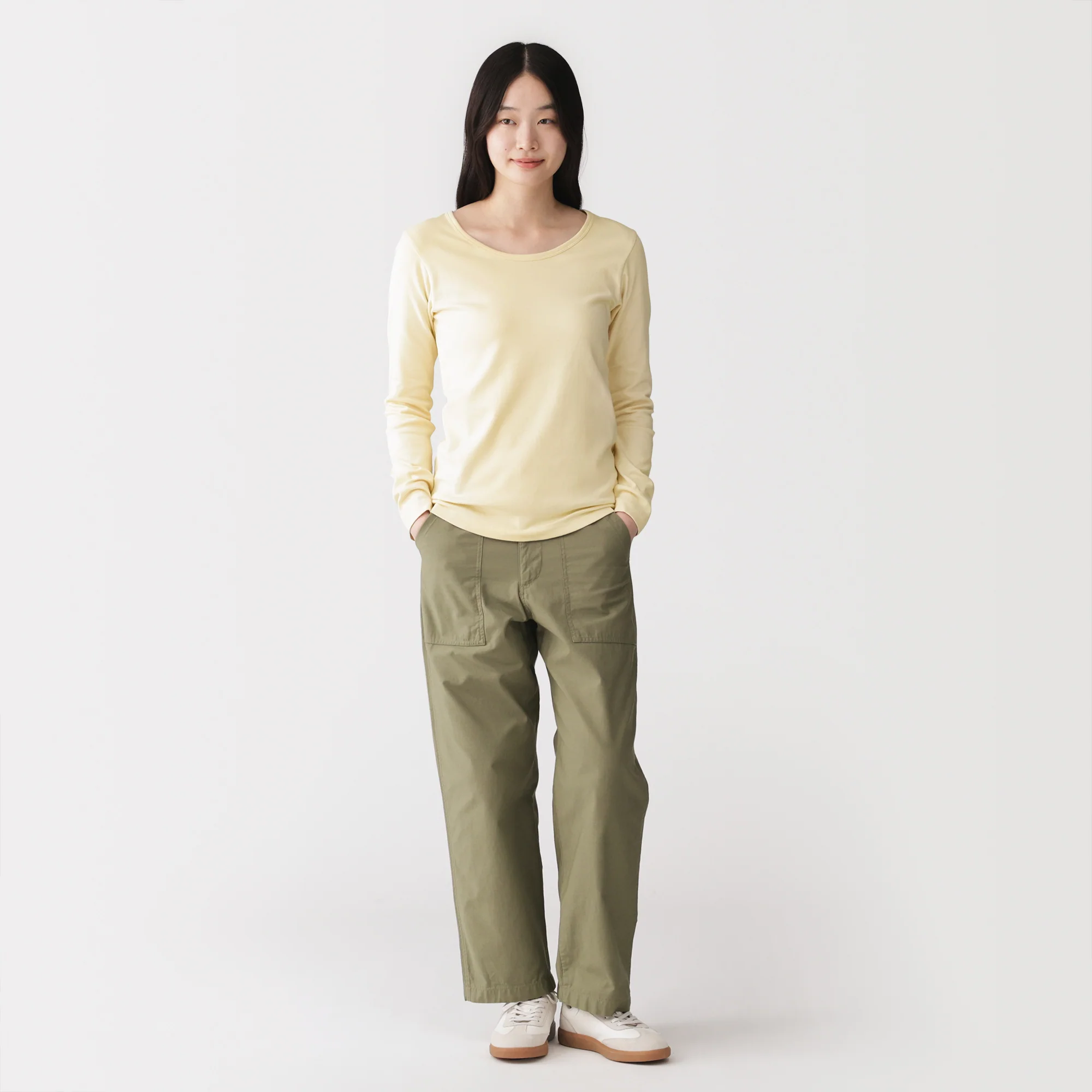 Stretch Rib Crewneck T-Shirt - Image 40