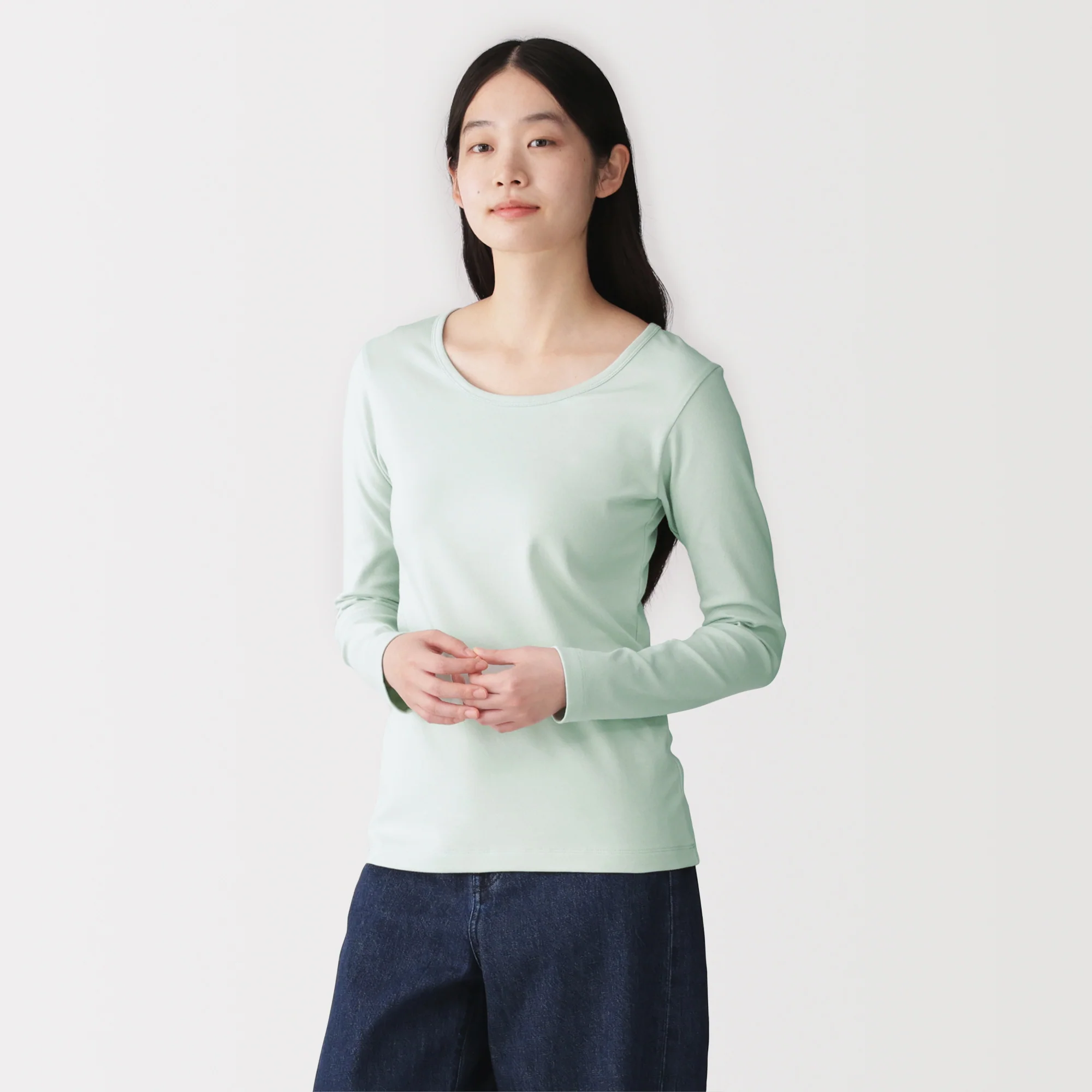 Stretch Rib Crewneck T-Shirt - Image 48