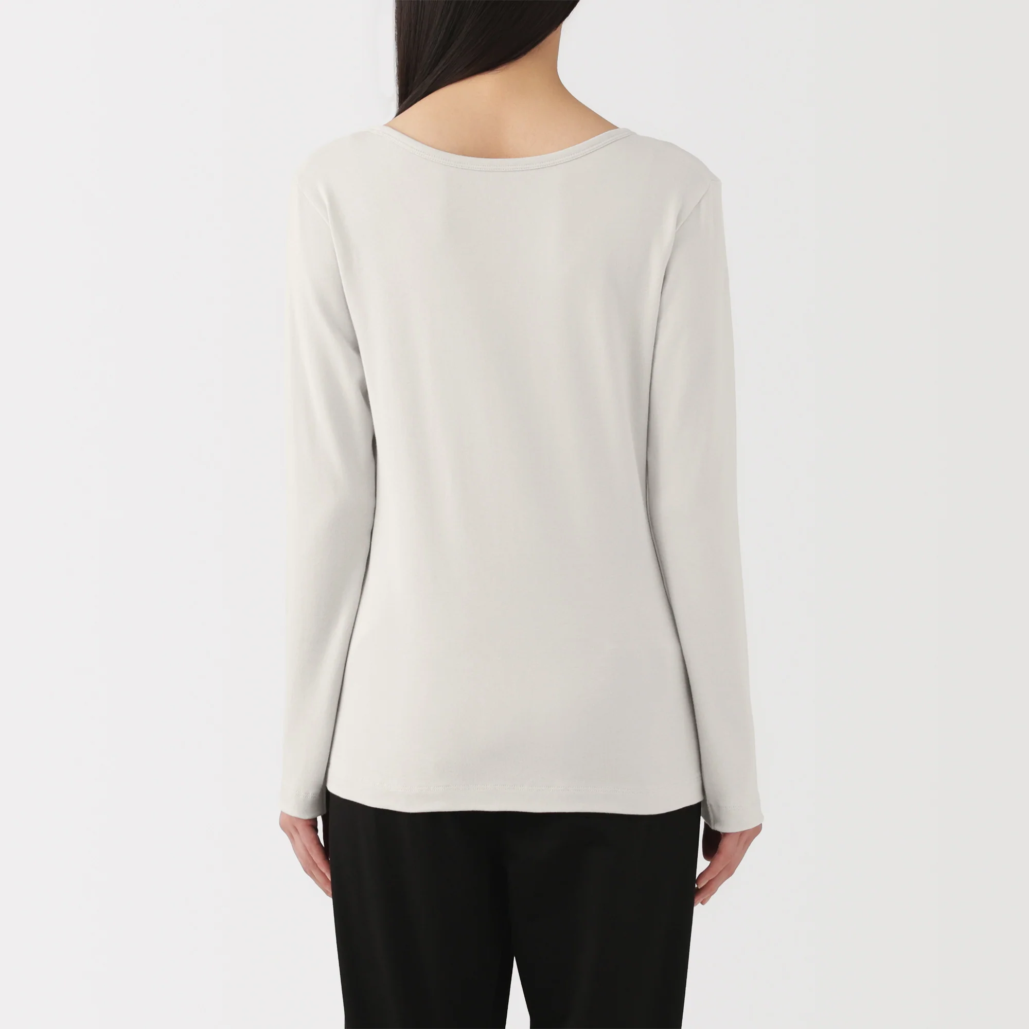 Stretch Rib Crewneck T-Shirt - Image 6