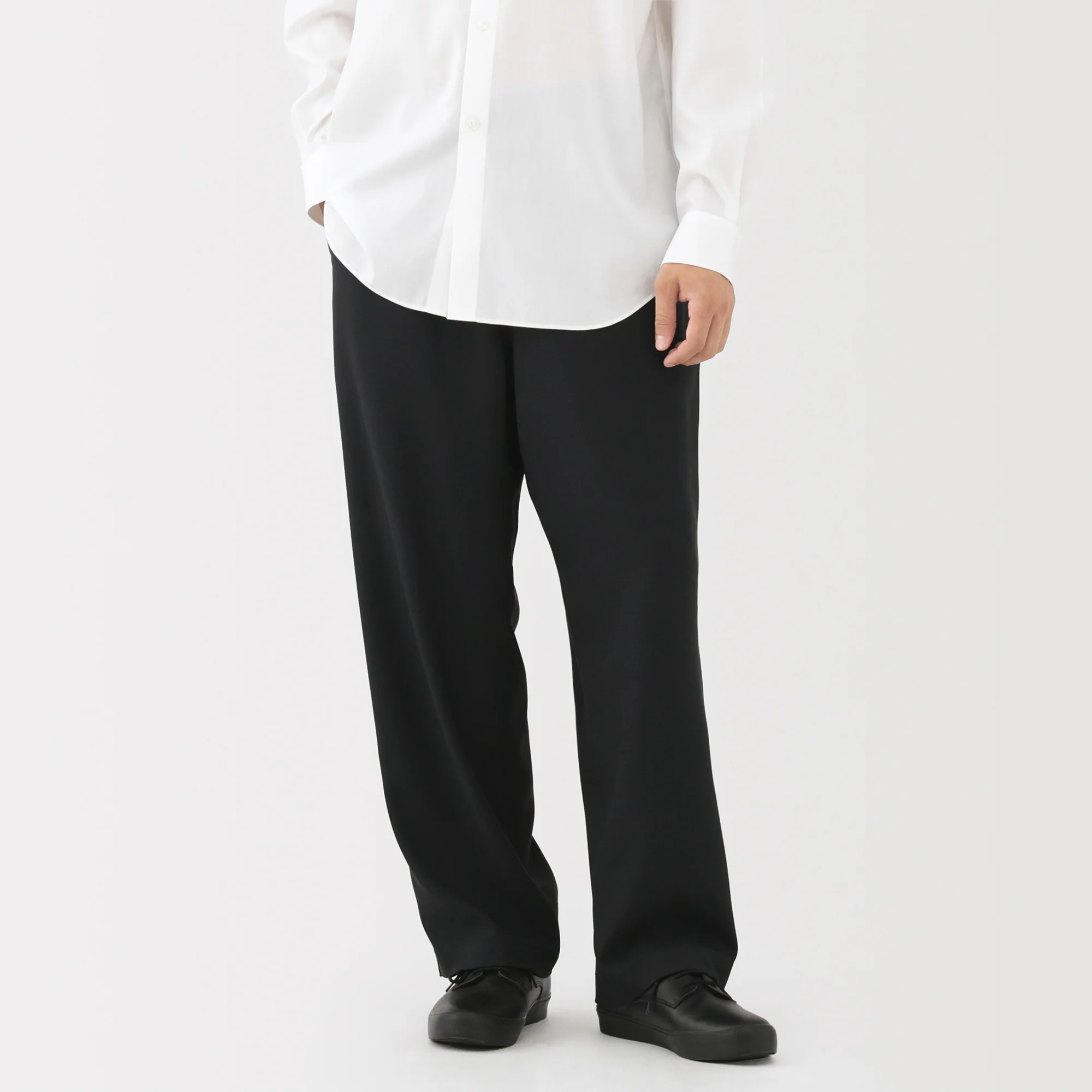 Stretch Wide Trousers - Image 13