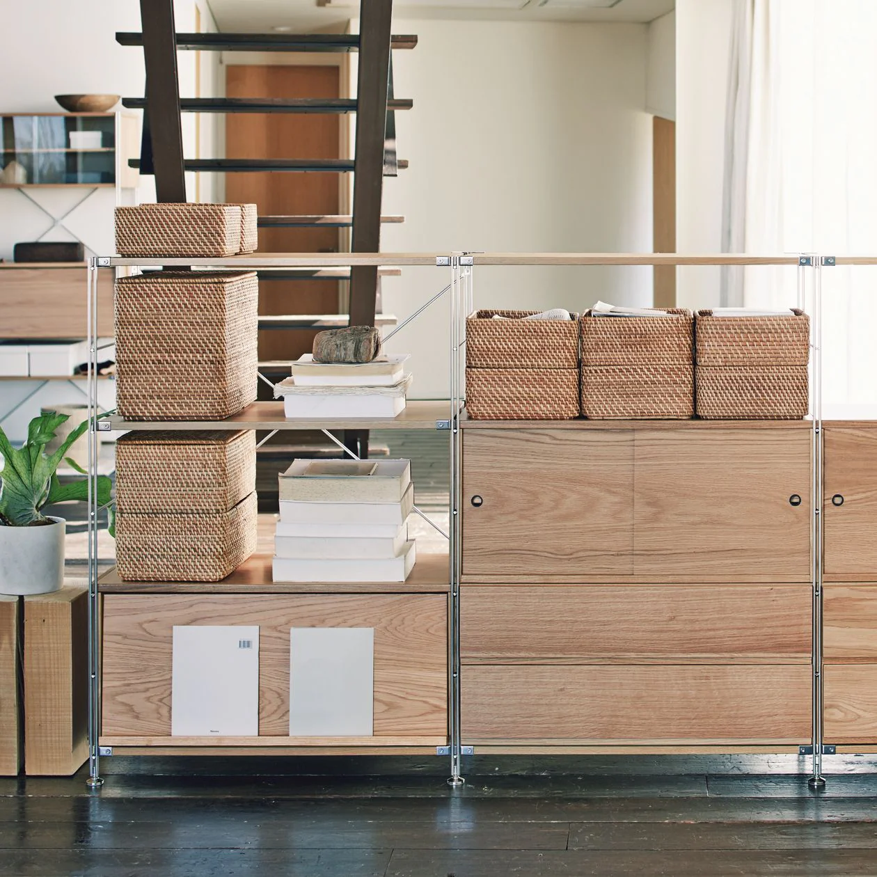 SUS Shelving Unit Stainless Steel Additional Frame - Medium (H47.2") - Image 3