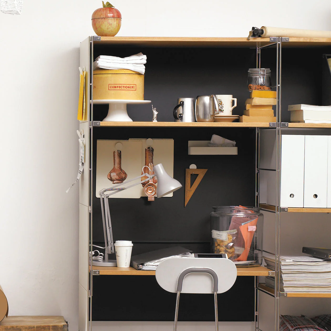 SUS Shelving Unit Wide - Back Panel - Dark Gray - Small - Image 3