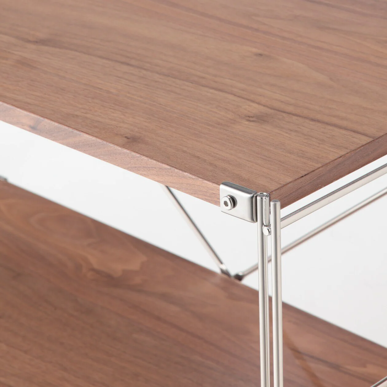 SUS Shelving Unit - Walnut - Wide - Small - Image 2
