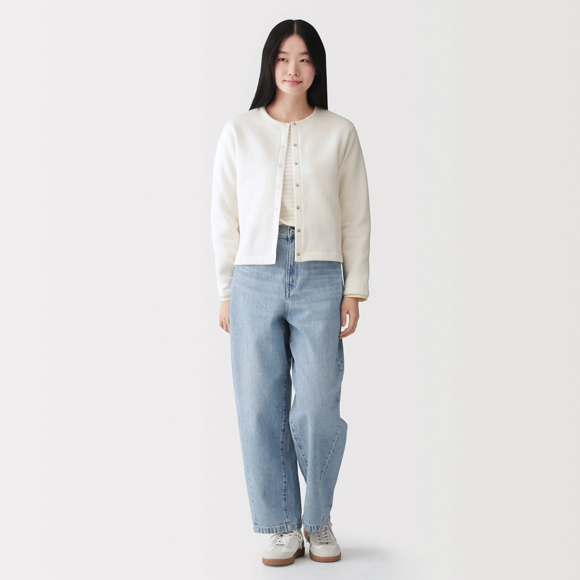 Sweatshirt Cardigan - Image 28