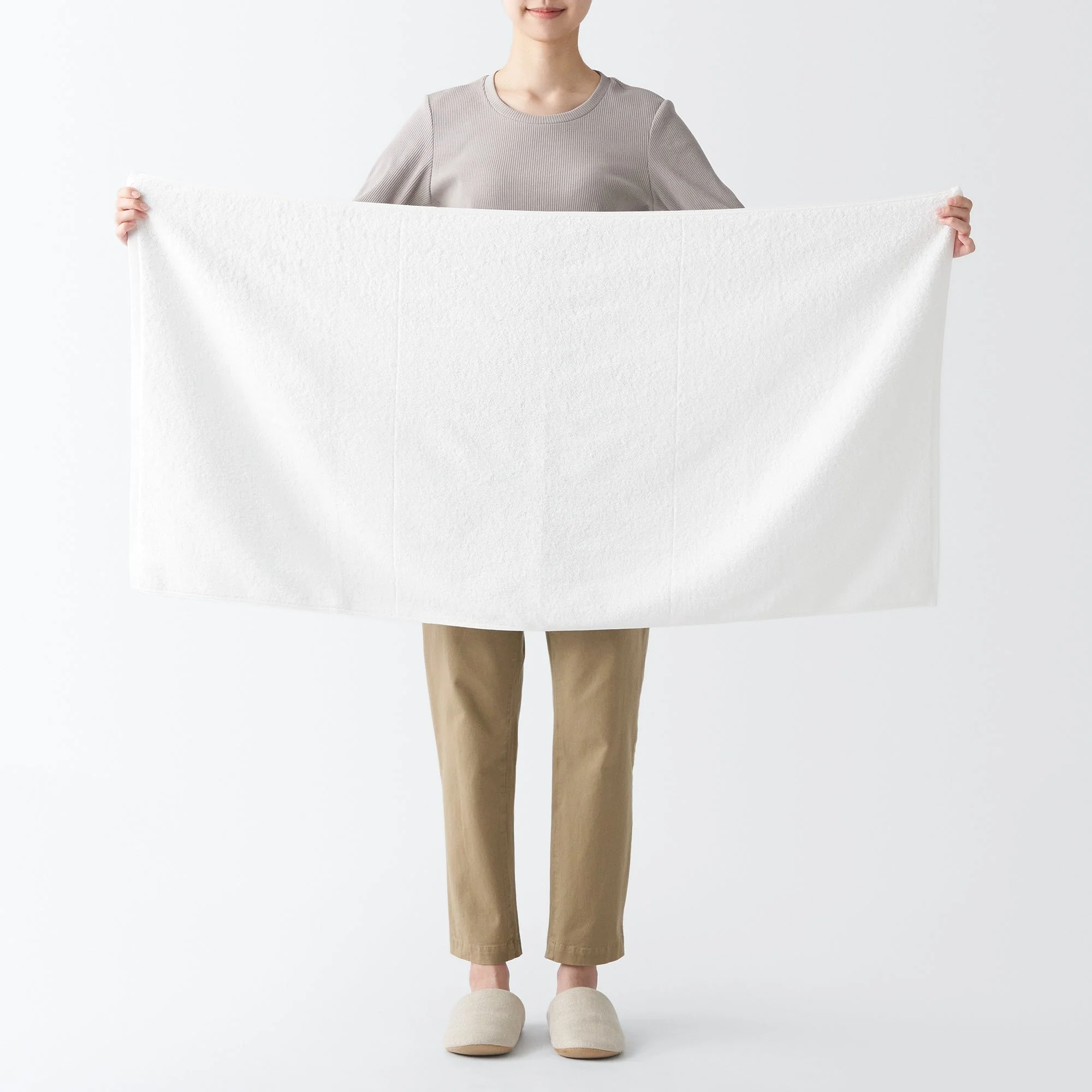 Twin Pile Small Bath Towel with Loop - Image 25
