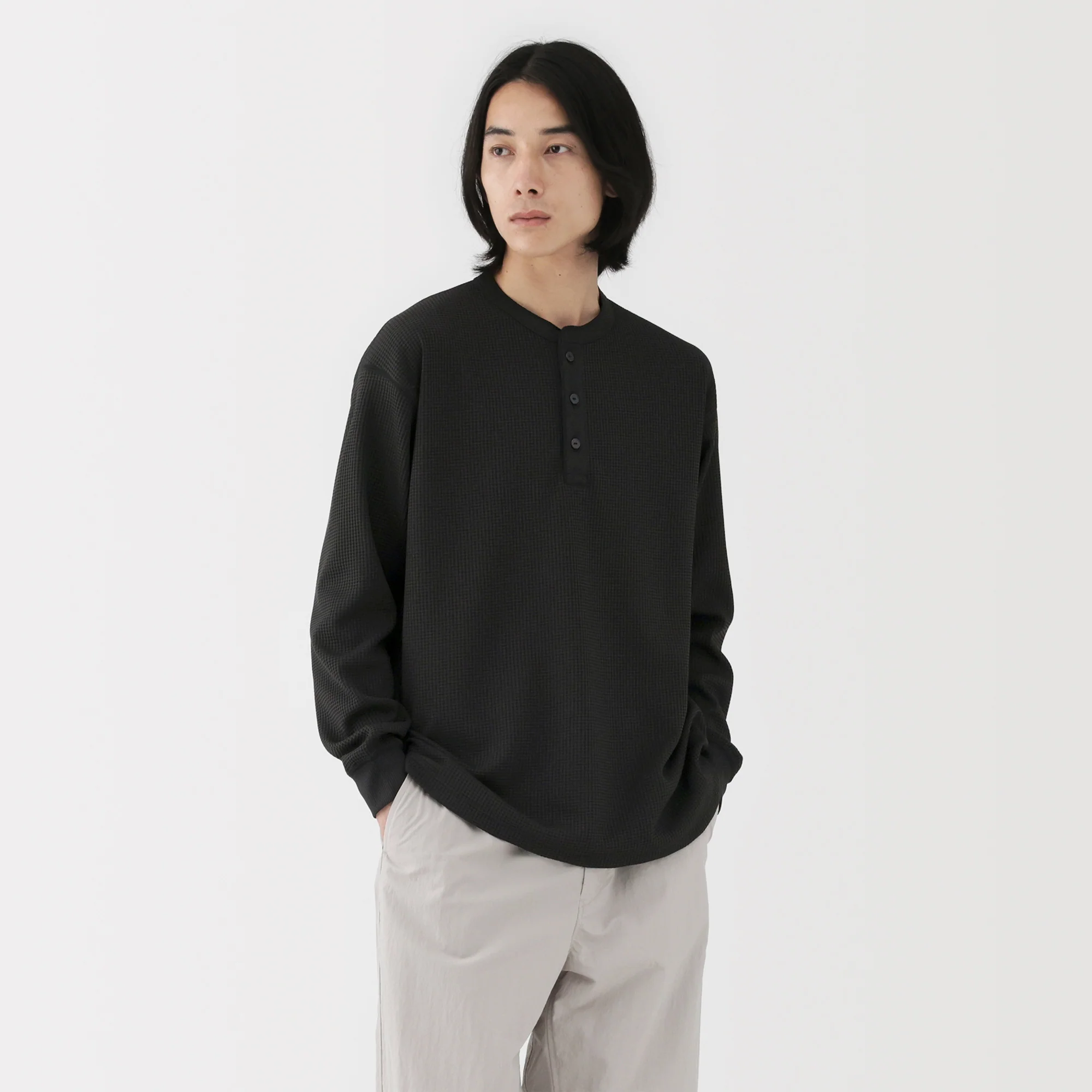 UV Protection Henley T-Shirt - Image 3