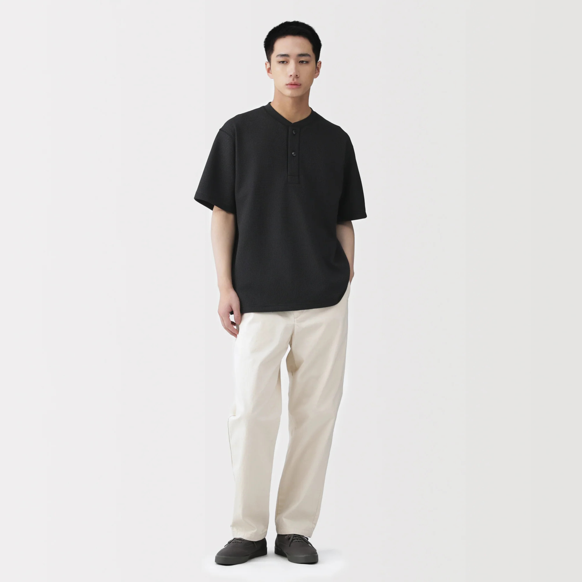 UV Protection Henley T-Shirt - Image 18