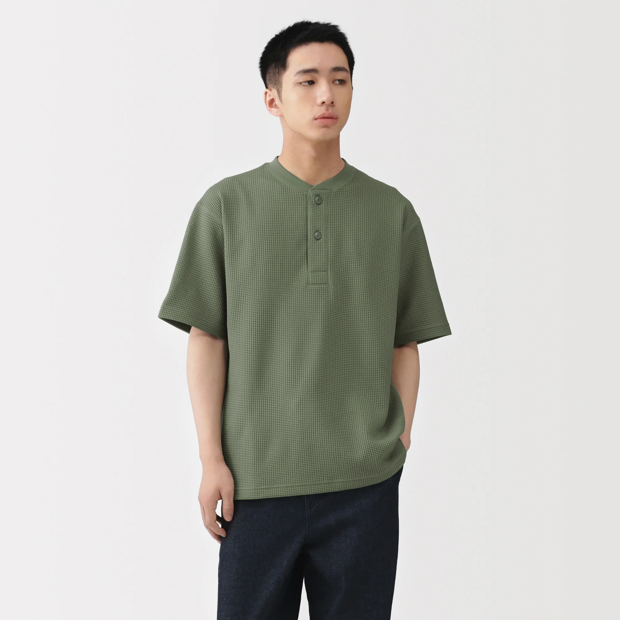 UV Protection Henley T-Shirt - Image 24