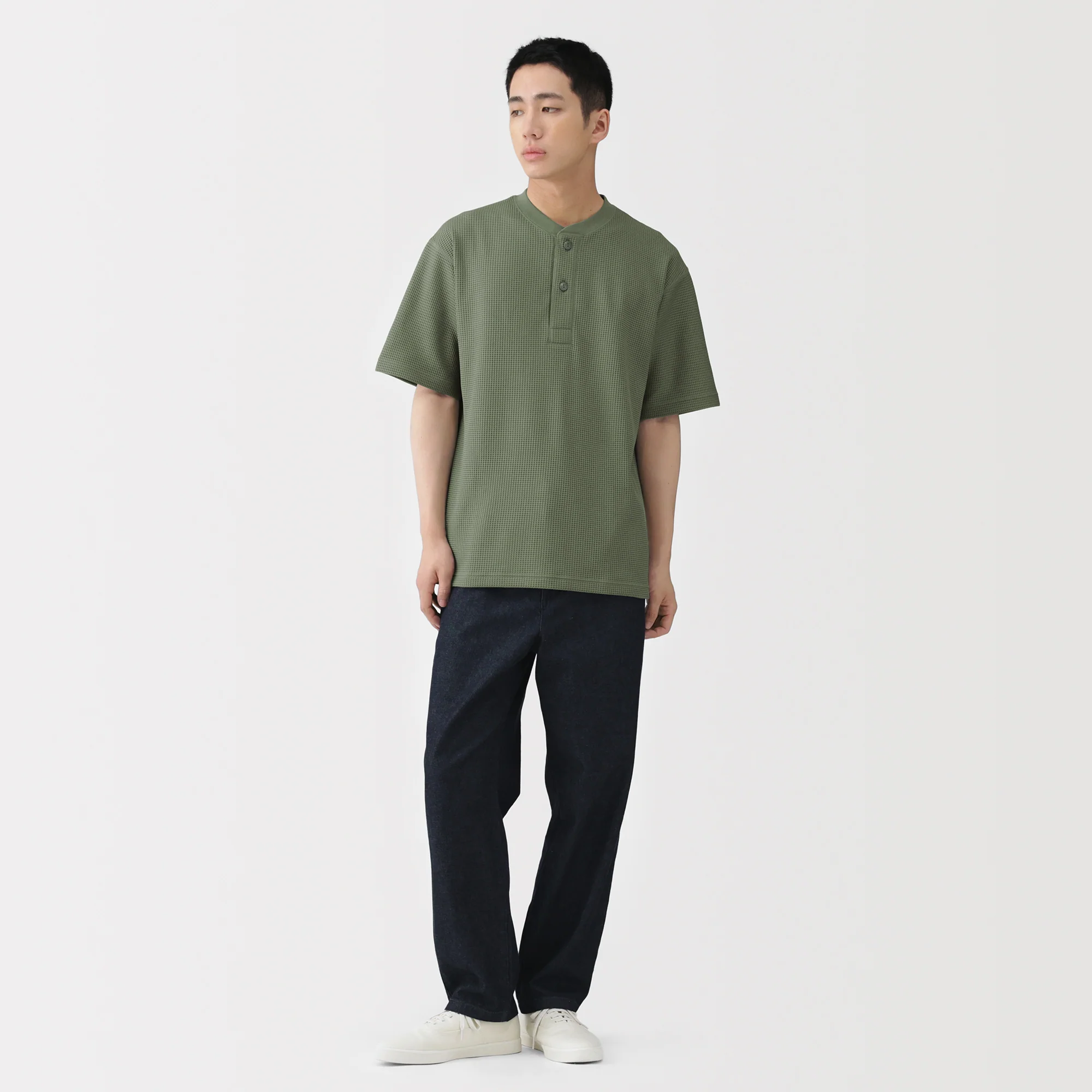 UV Protection Henley T-Shirt - Image 25