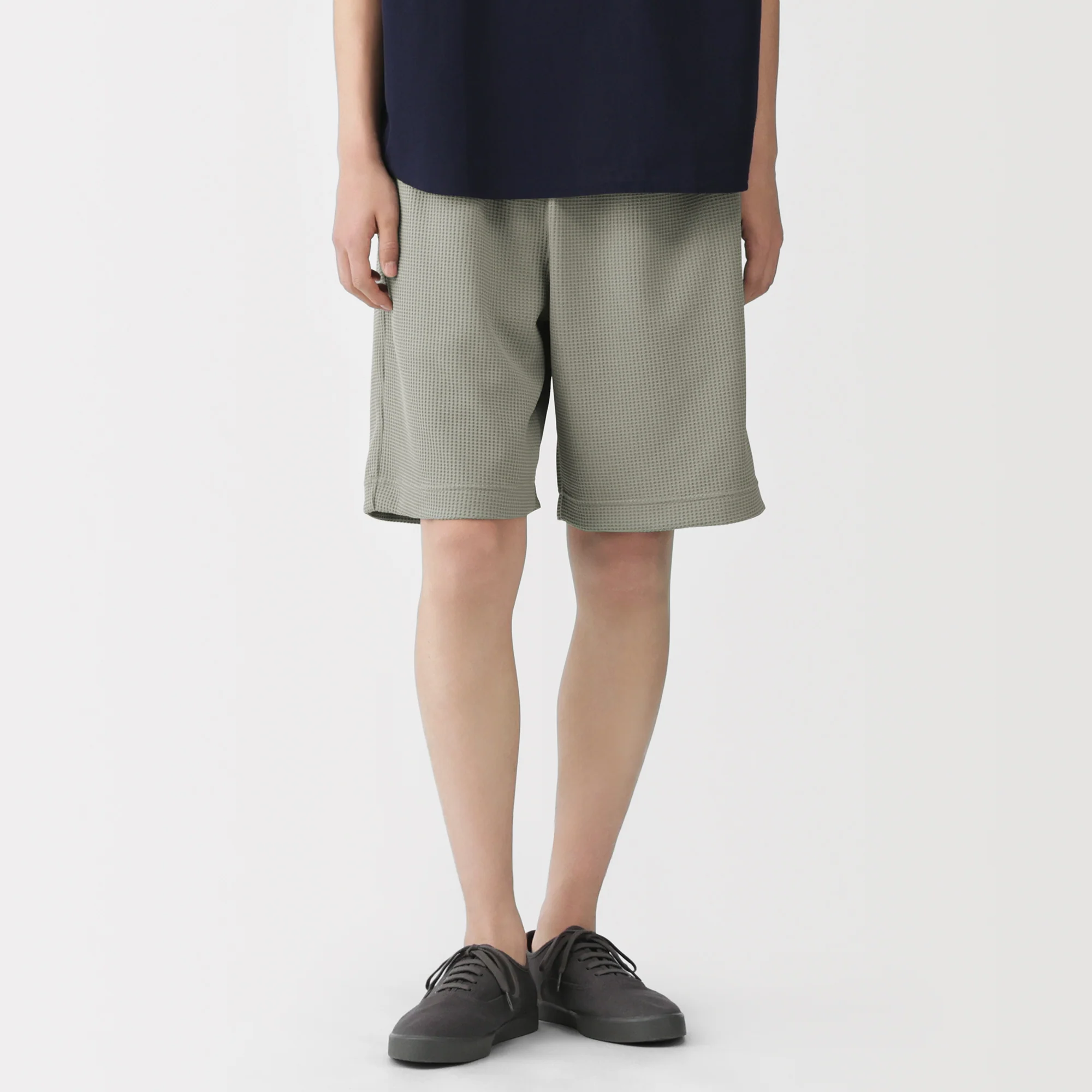 UV Protection Waffle Shorts - Image 3